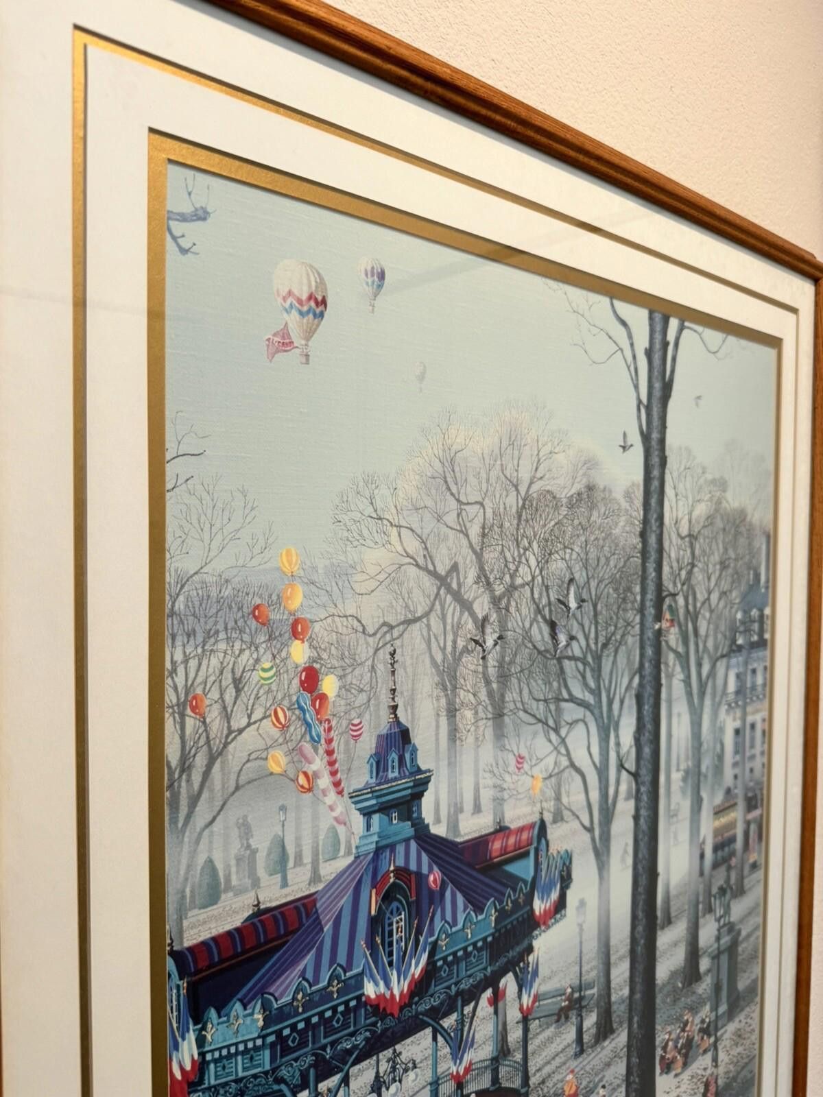 Designer Hiro Yamagata Concert in the Park 1988 Beautifully Framed Size ONE SIZE - 6 Thumbnail