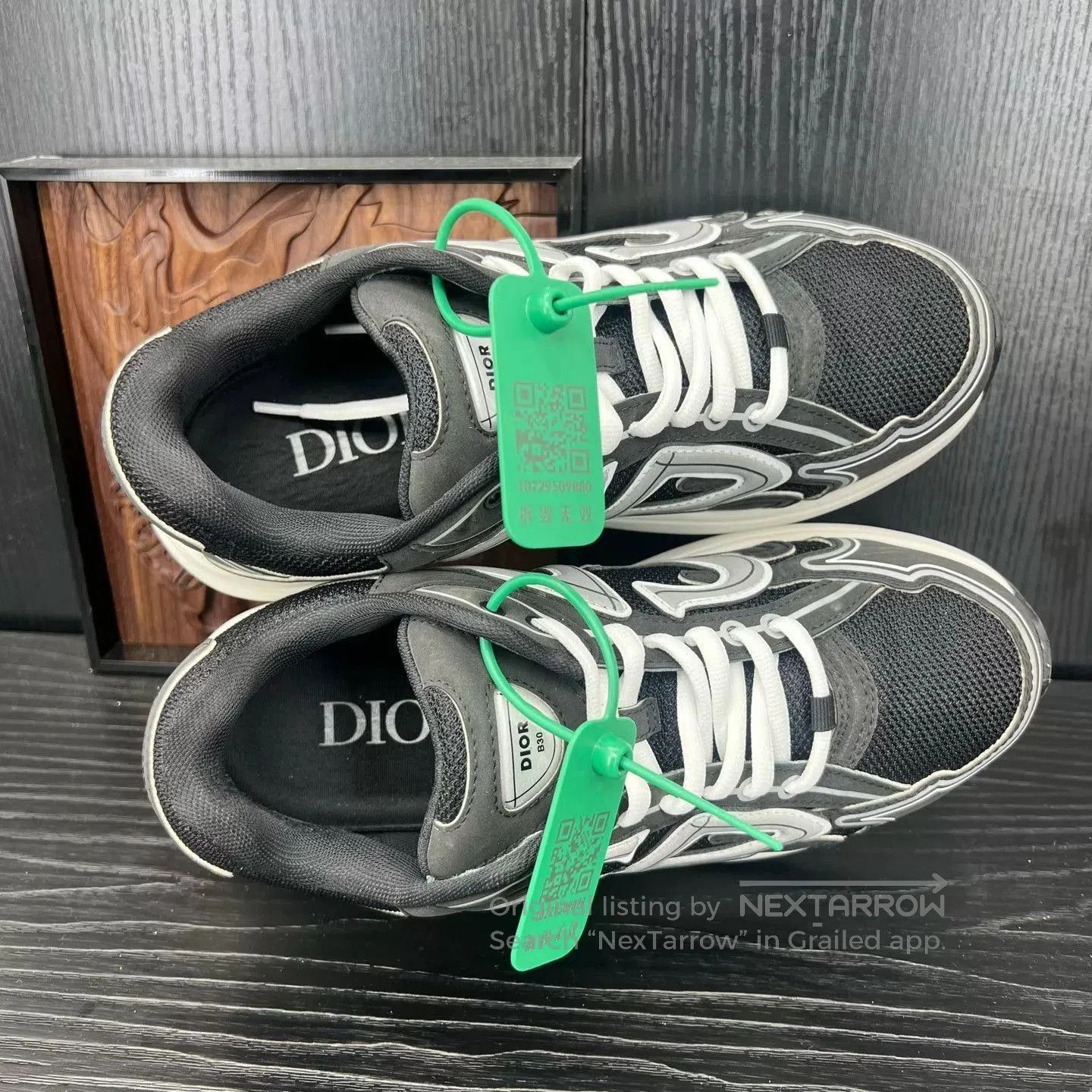 Dior Black Low-Top Sneakers Size 7.5. Size US 7.5 / EU 40-41 - 8 Thumbnail