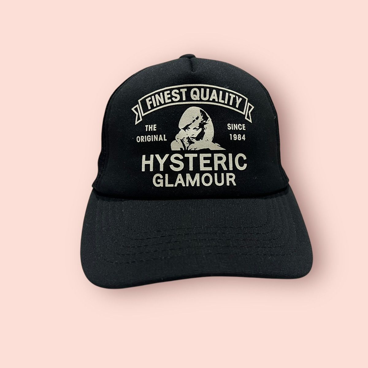 Hysteric Glamour × Japanese Brand VINTAGE HYSTERIC GLAMOUR TRUCKER SNAPBACK HAT Size ONE SIZE - 5 Thumbnail
