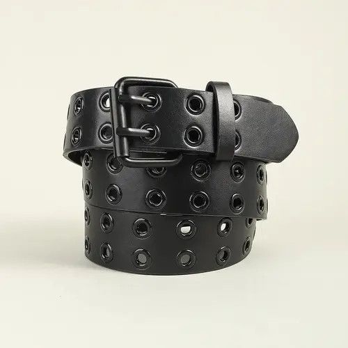 Other Black PU Leather Belt Size ONE SIZE - 4 Thumbnail