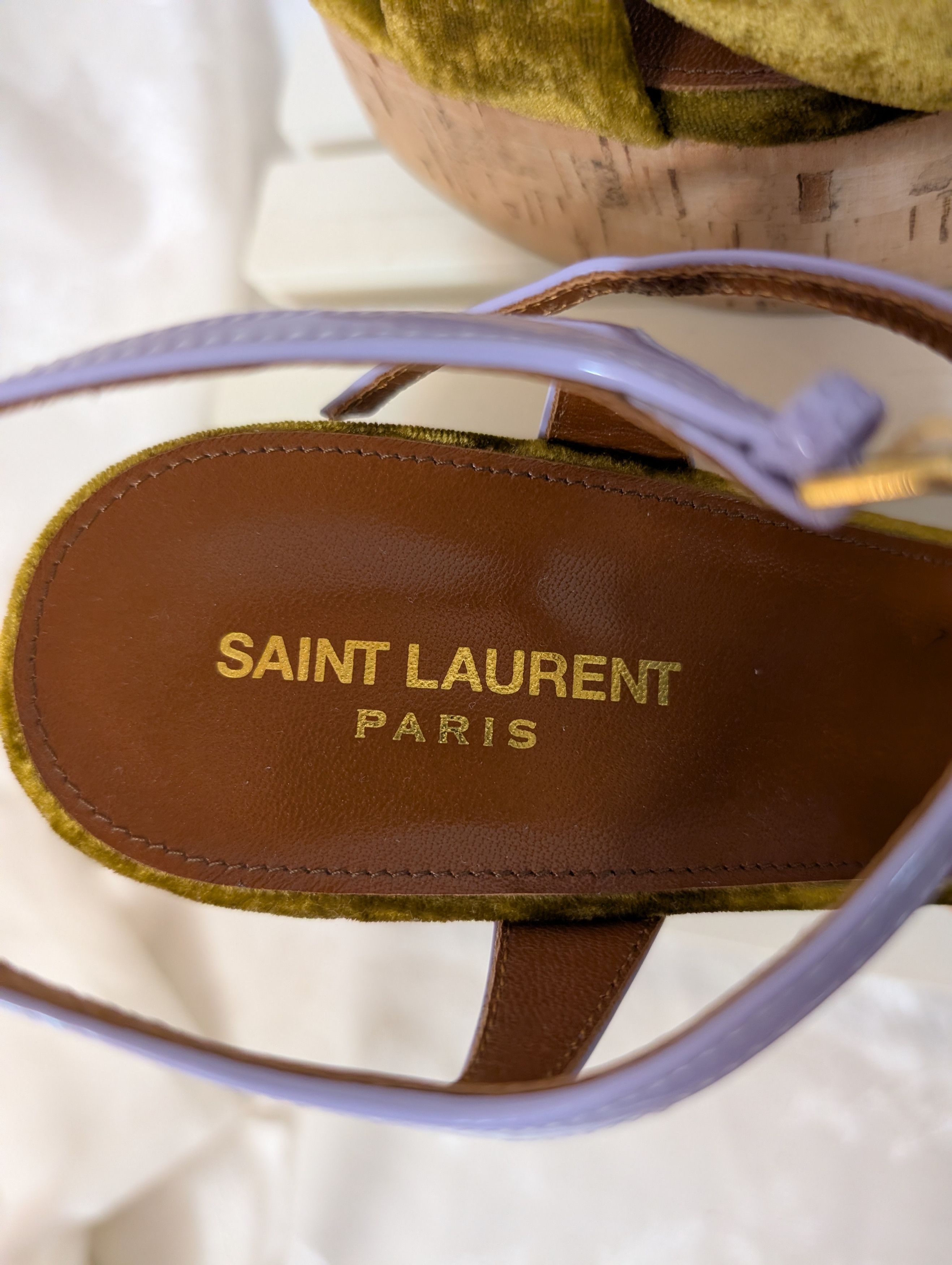 Saint Laurent Paris Saint Laurent Bianca St. Heaven Knot Platform Sandal NEW Size US 11 / IT 41 - 8 Thumbnail