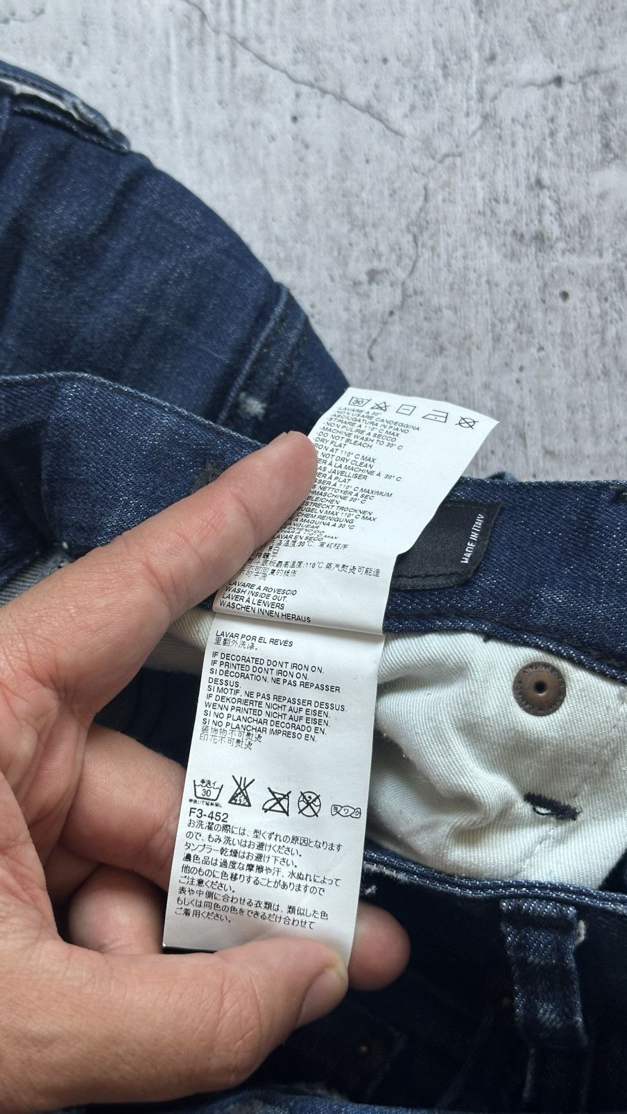 Dsquared2 Dsquared2 Skater Distressed Denim Jeans Pants Size US 32 / EU 48 - 10 Thumbnail