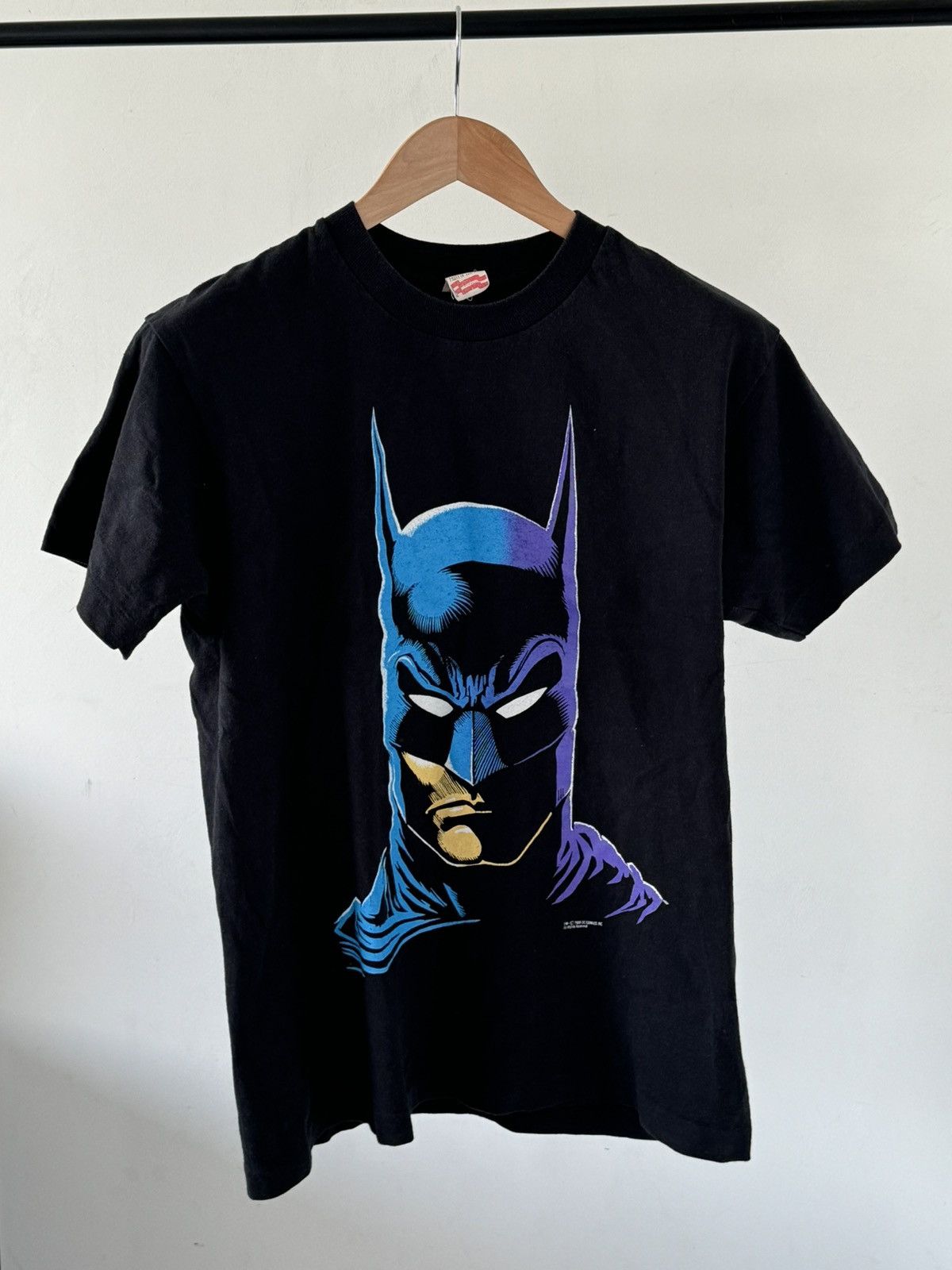 DC Comics × Fruit Of The Loom !Extremely rare Batman 1989 single stitch DC comics Size US L / EU 52-54 / 3 - 1 Thumbnail