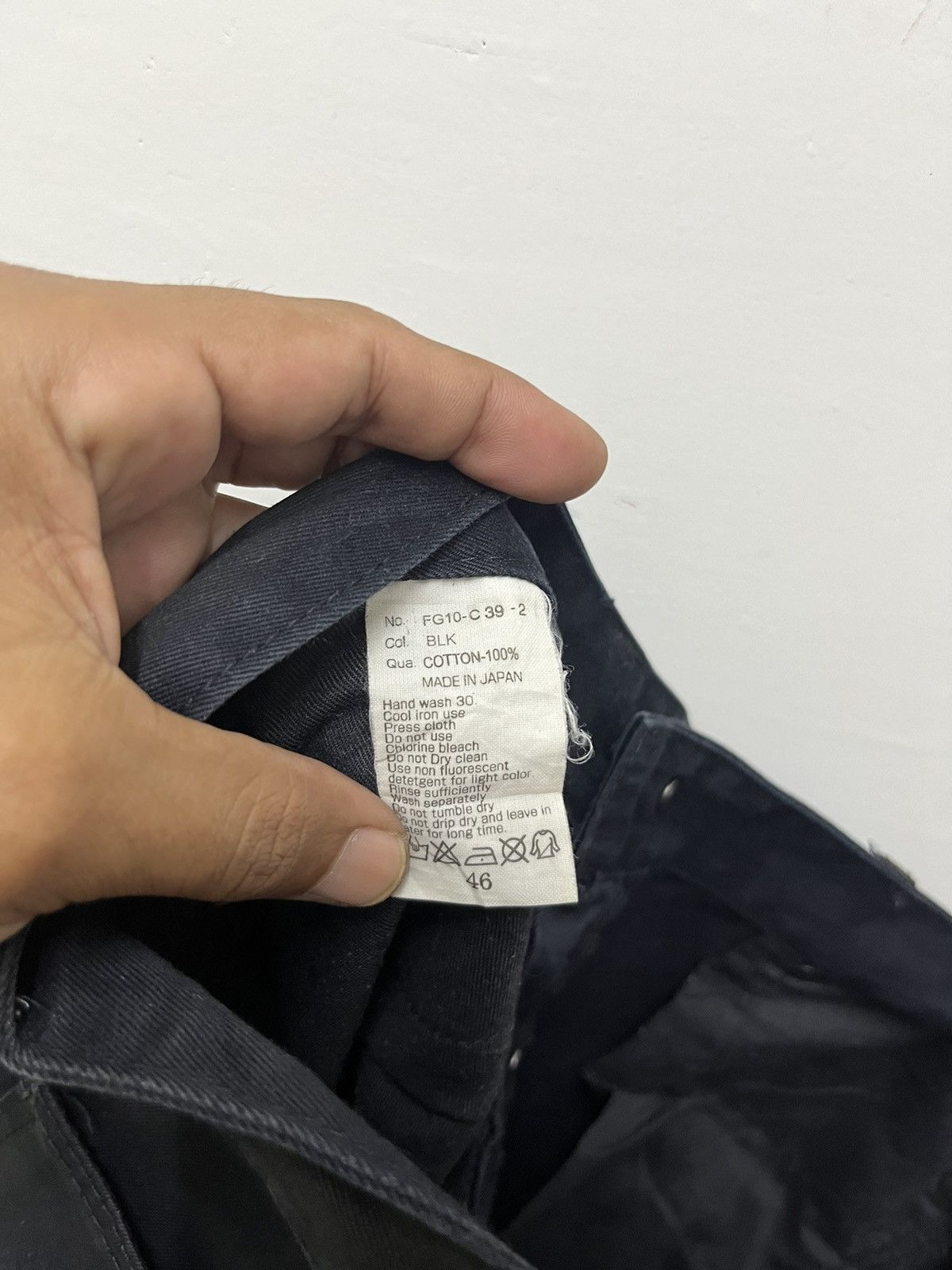 Japanese Brand Fuga Japan Black Rusty Zipper Leg Flared Denim Pants W32 Size US 32 / EU 48 - 11 Thumbnail