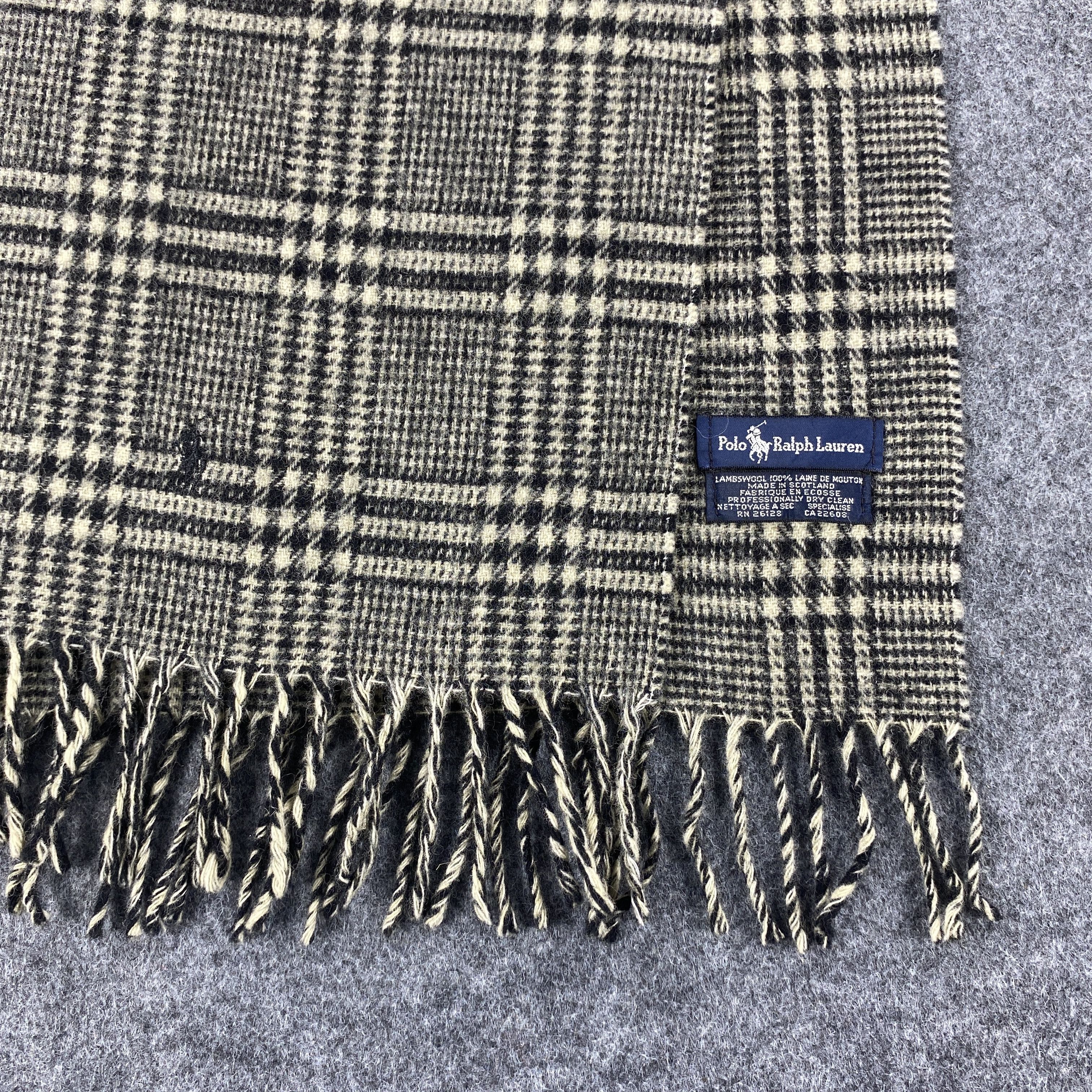 Polo Ralph Lauren × Vintage Polo Ralph Lauren Scarf # Muffler # Neckwear # D467 Size ONE SIZE - 3 Thumbnail