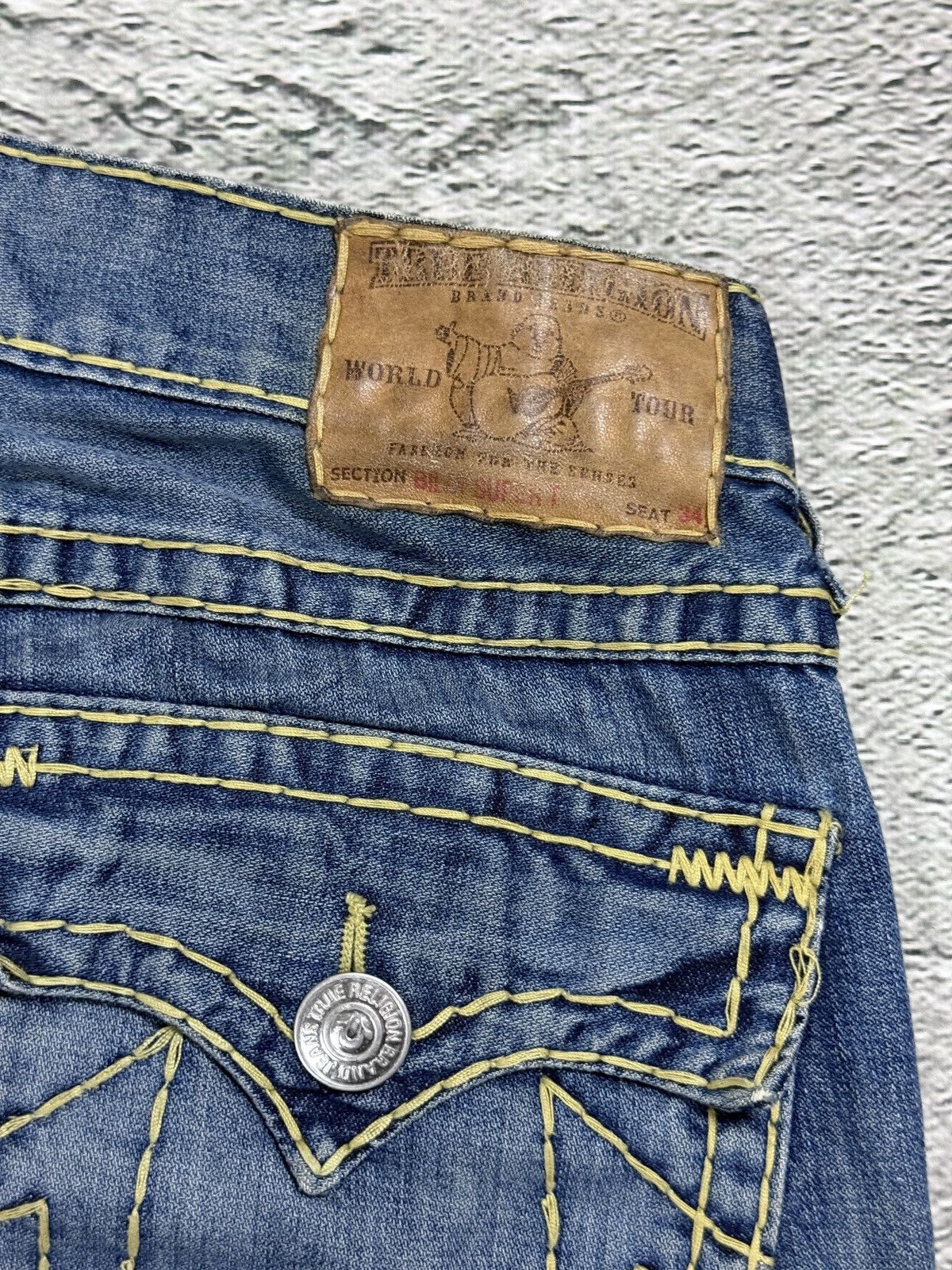 True Religion True Religion jeans vintage Billy denim pants straight Size US 32 / EU 48 - 3 Thumbnail