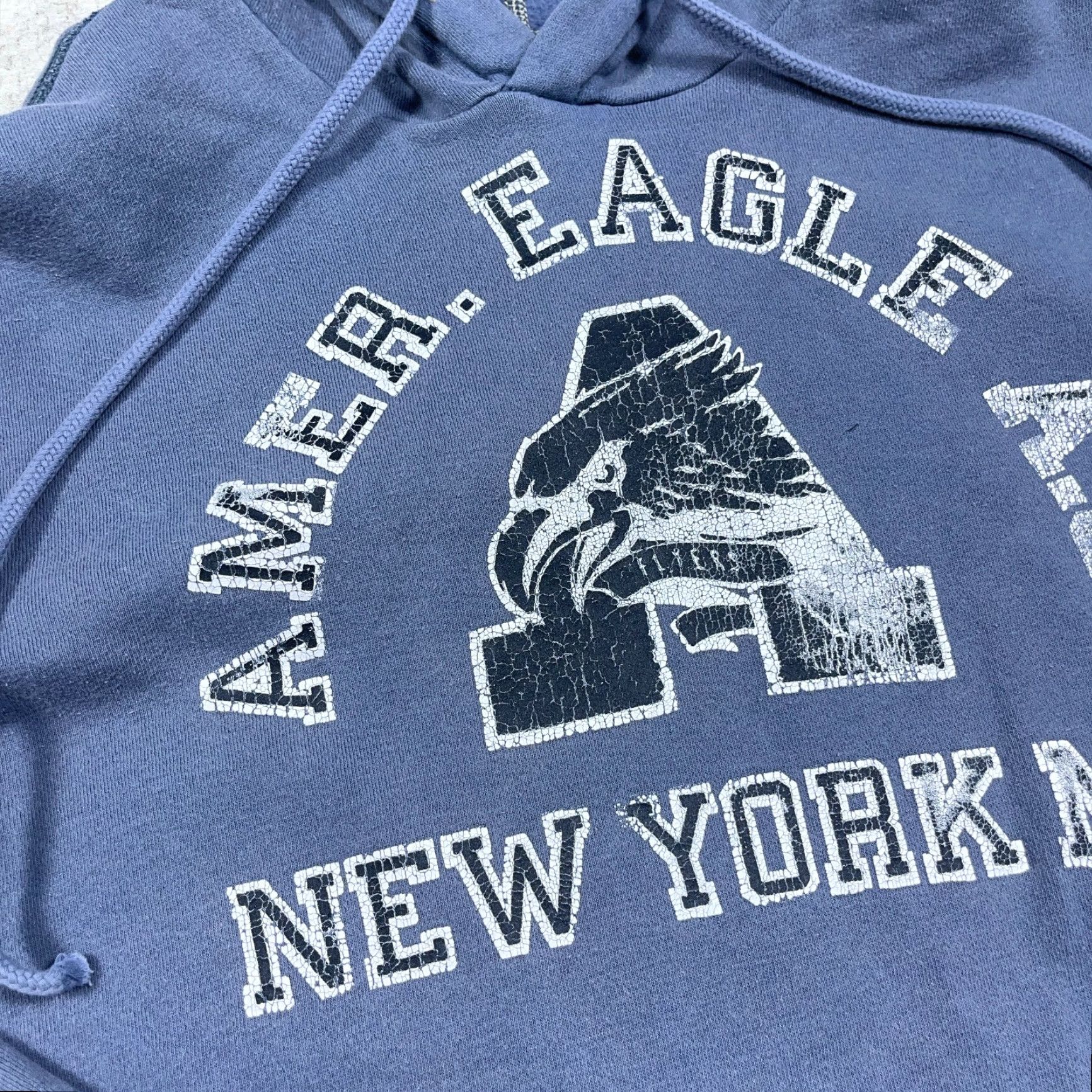 American Eagle Outfitters VINTAGE American Eagle Hoodie Shirt Men M Gray Logo Hooded Embroidered Sweatshirt 2000s AEO Size US M / EU 48-50 / 2 - 3 Thumbnail