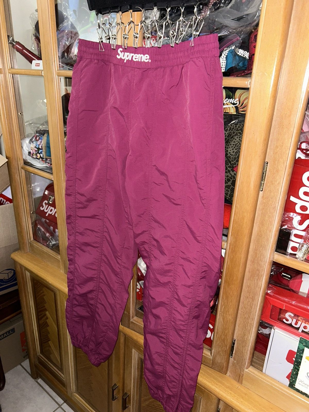 Supreme Supreme Paneled Warm Up Pant FW19 size Small Pants Size US 32 / EU 48 - 2 Thumbnail