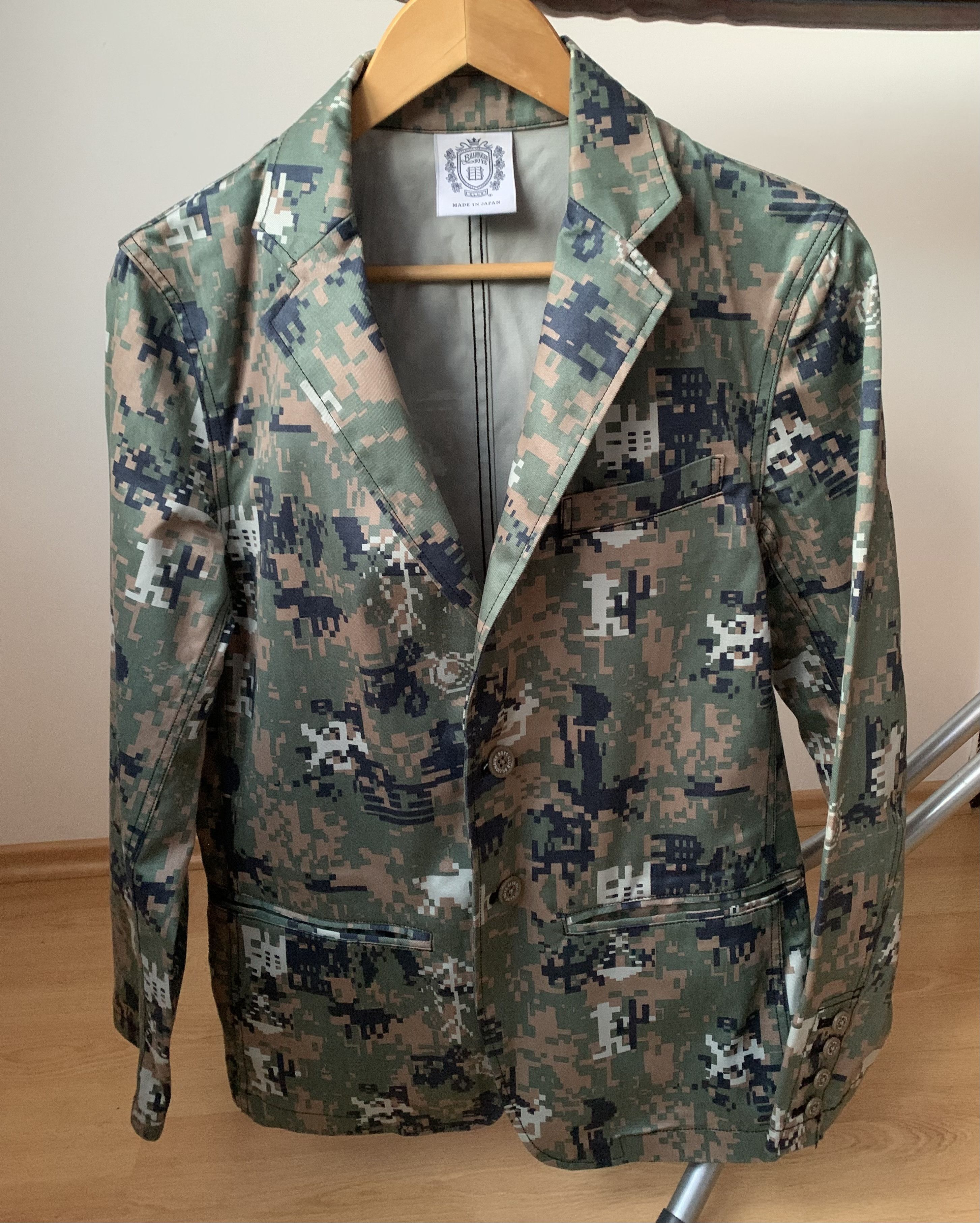 Billionaire Boys Club Billionaire Boys Club Pharrell Digi Camo Blazer Size US S / EU 44-46 / 1 - 1 Thumbnail