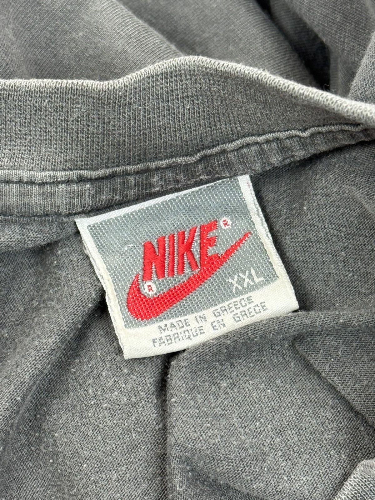 Nike 90s Nike Air Jordan #23 Retro Faded T-Shirt Grey XXL Size US XXL / EU 58 / 5 - 9 Thumbnail