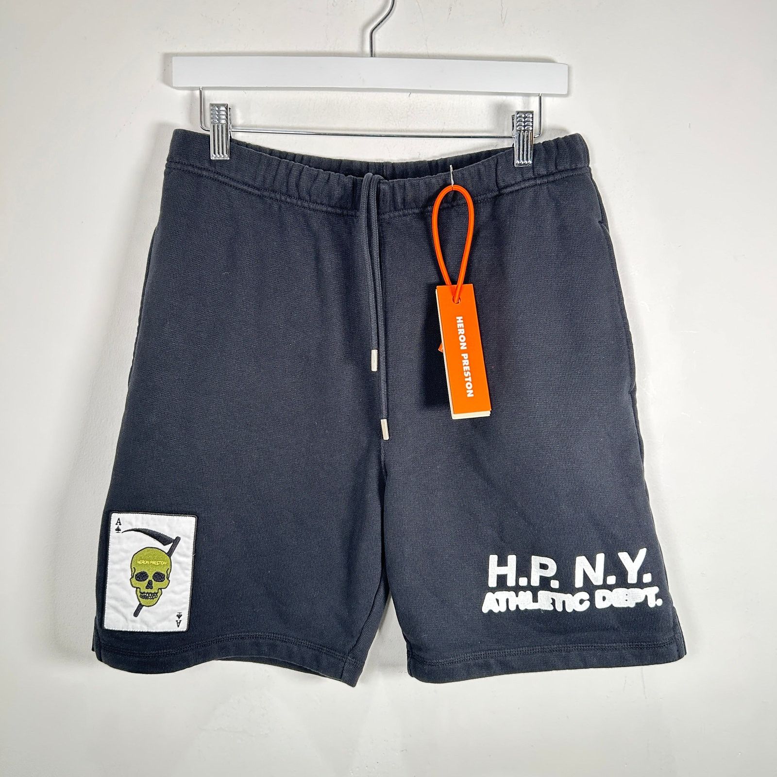 H&M × Heron Preston RARE H&M Heron Preston H2 Leather Shorts