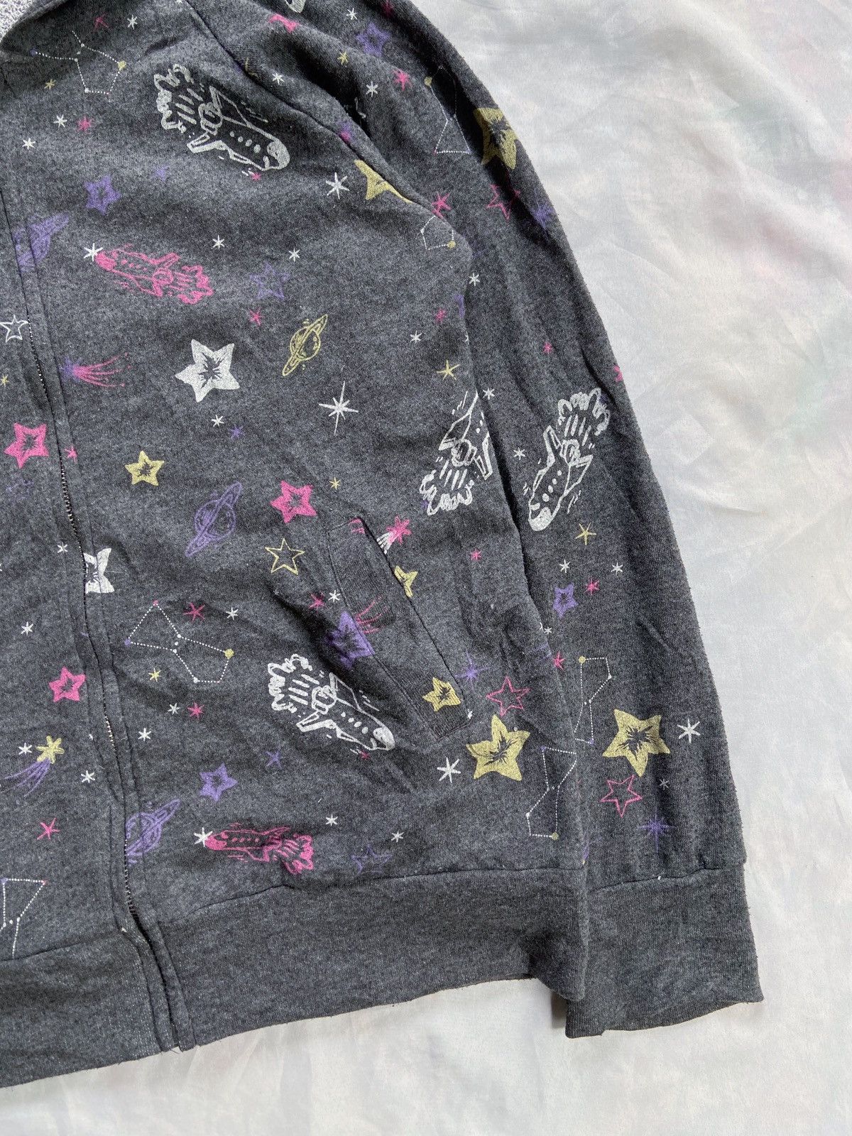 PPFM C.O.L.Z.A OUTER SPACE ZIP HOODIE Size US M / EU 48-50 / 2 - 4 Thumbnail