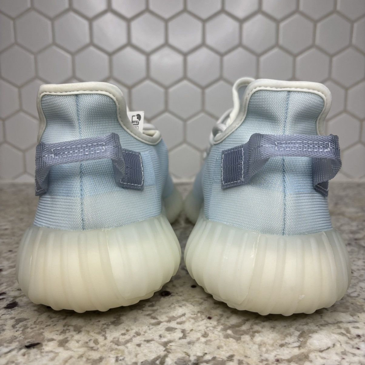 Adidas × Kanye West Size 9.5 Yeezy Boost 350 V2 Mono Ice Brand New With Box Size US 9.5 / EU 42-43 - 10 Thumbnail