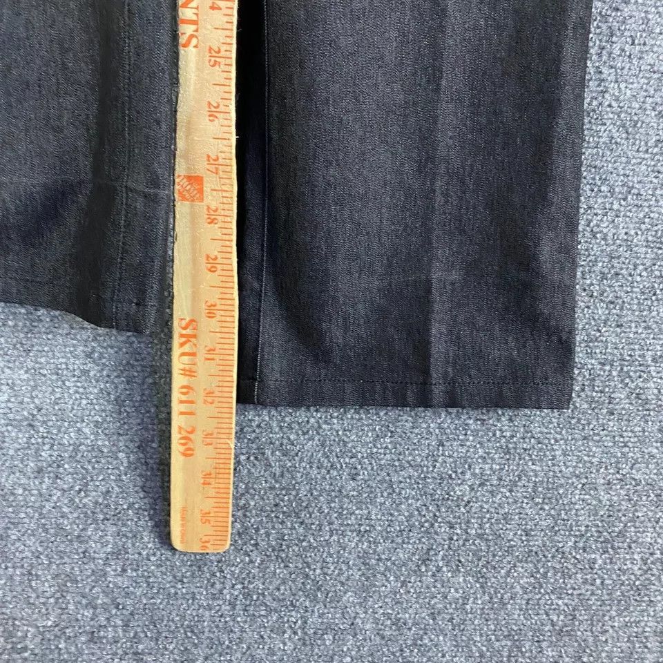 Guess × Vintage Vintage Guess Jeans Women's 31 Charcoal Wash Cotton Blend Size 31" - 5 Thumbnail