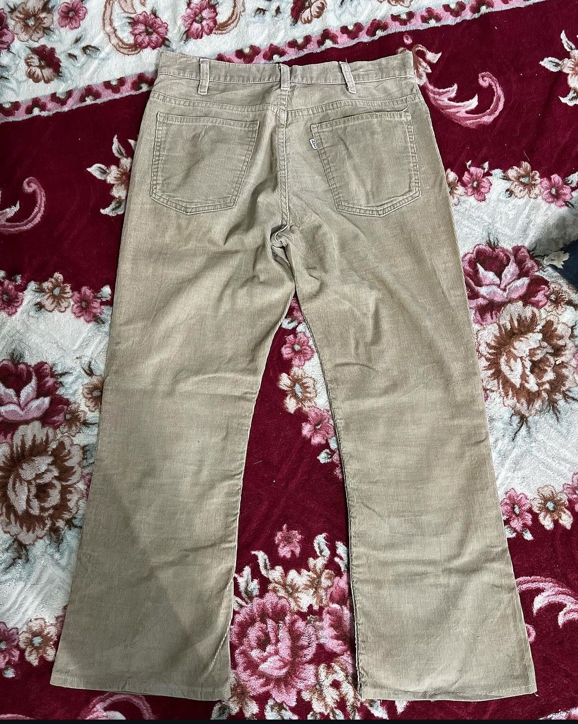 Levi's × Vintage Vintage 1970’s Levis 646 Corduroy Pants Top Button 29 Size US 32 / EU 48 - 8 Thumbnail