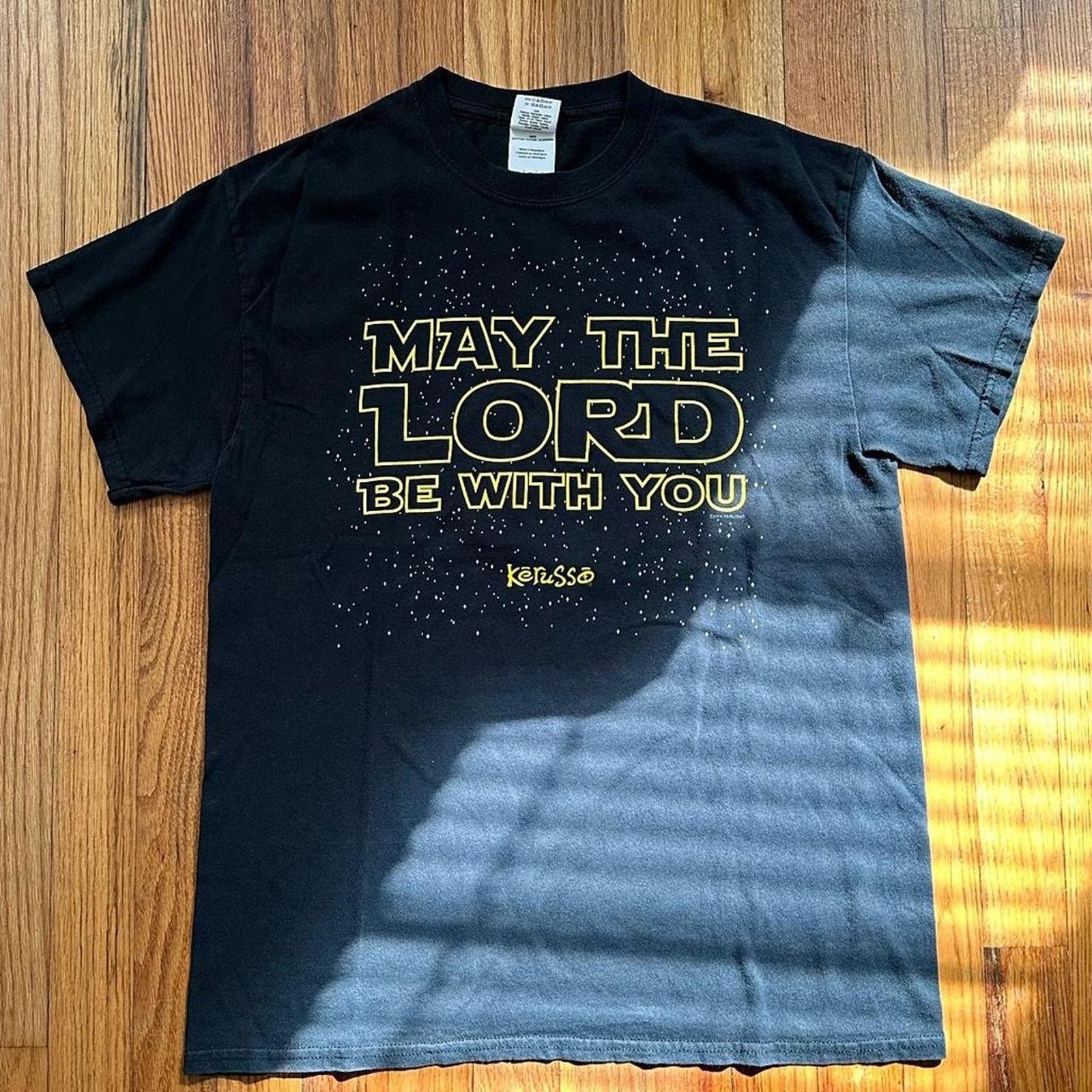 Star Wars × Vintage Kerusso Jesus Tee Star Wars May The Lord Be With You size M Size US M / EU 48-50 / 2 - 1 Thumbnail