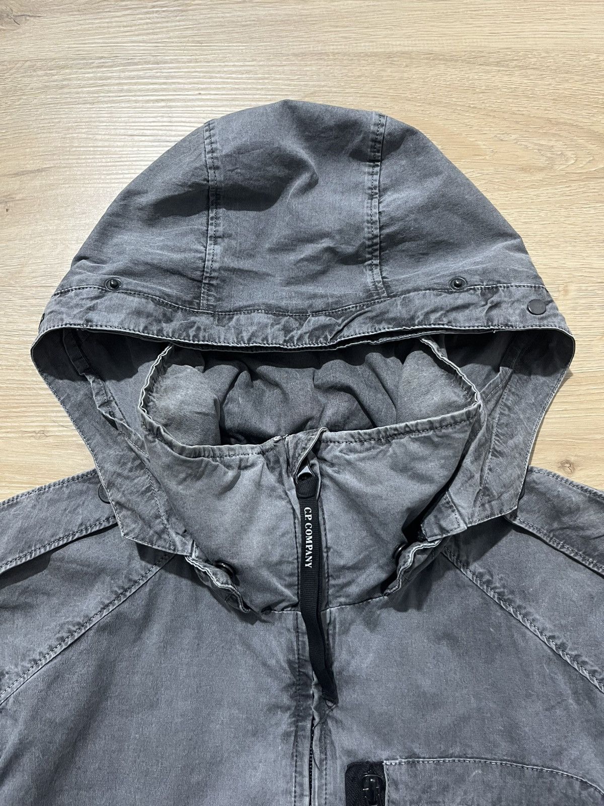 C.P. Company SS2014 CP Company Soft Shell Google Jacket black washed Size US M / EU 48-50 / 2 - 2 Thumbnail