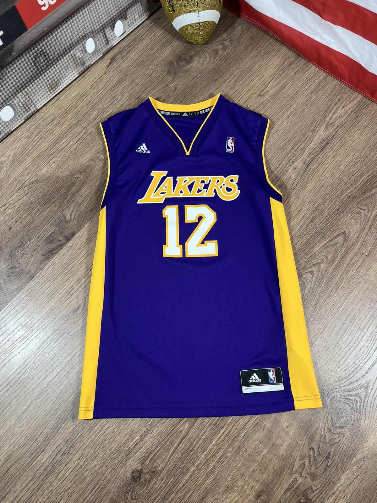 NBA Howard NBA Lakers Adidas Basketball 🏀 Jersey Size US S / EU 44-46 / 1 - 2 Thumbnail