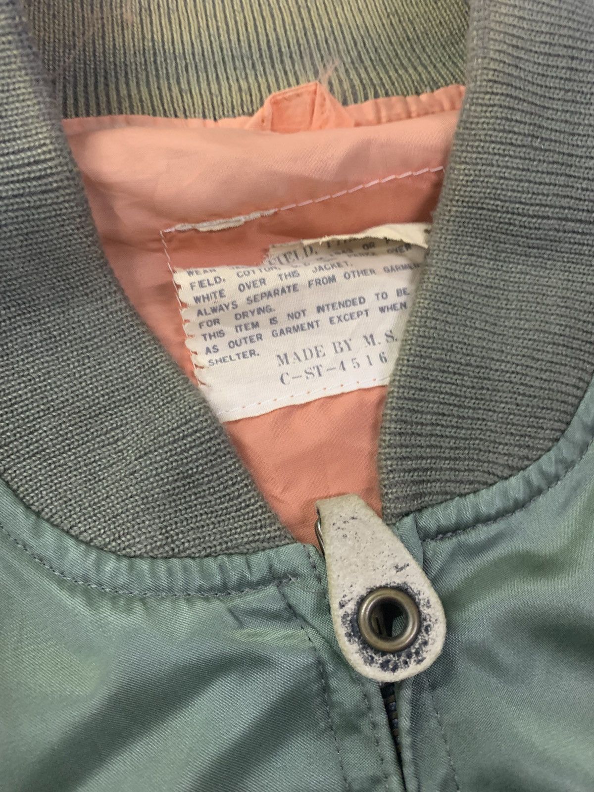 Vintage 🪖Vintage Jacket U.S. Air Force Zip Talon 🪖 Size US L / EU 52-54 / 3 - 8 Thumbnail