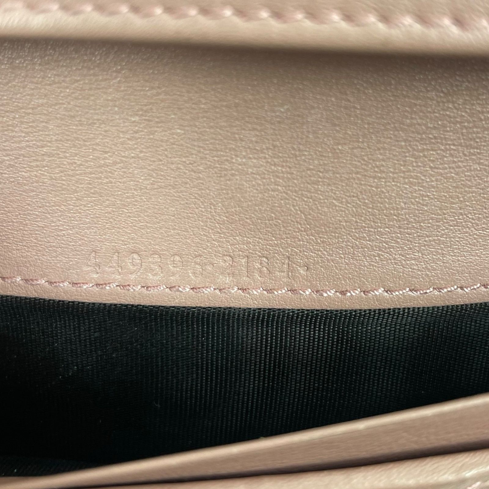 Gucci GUCCI Pink Microguccissim Leather Long Bifold Wallet GG Logo Size ONE SIZE - 8 Thumbnail
