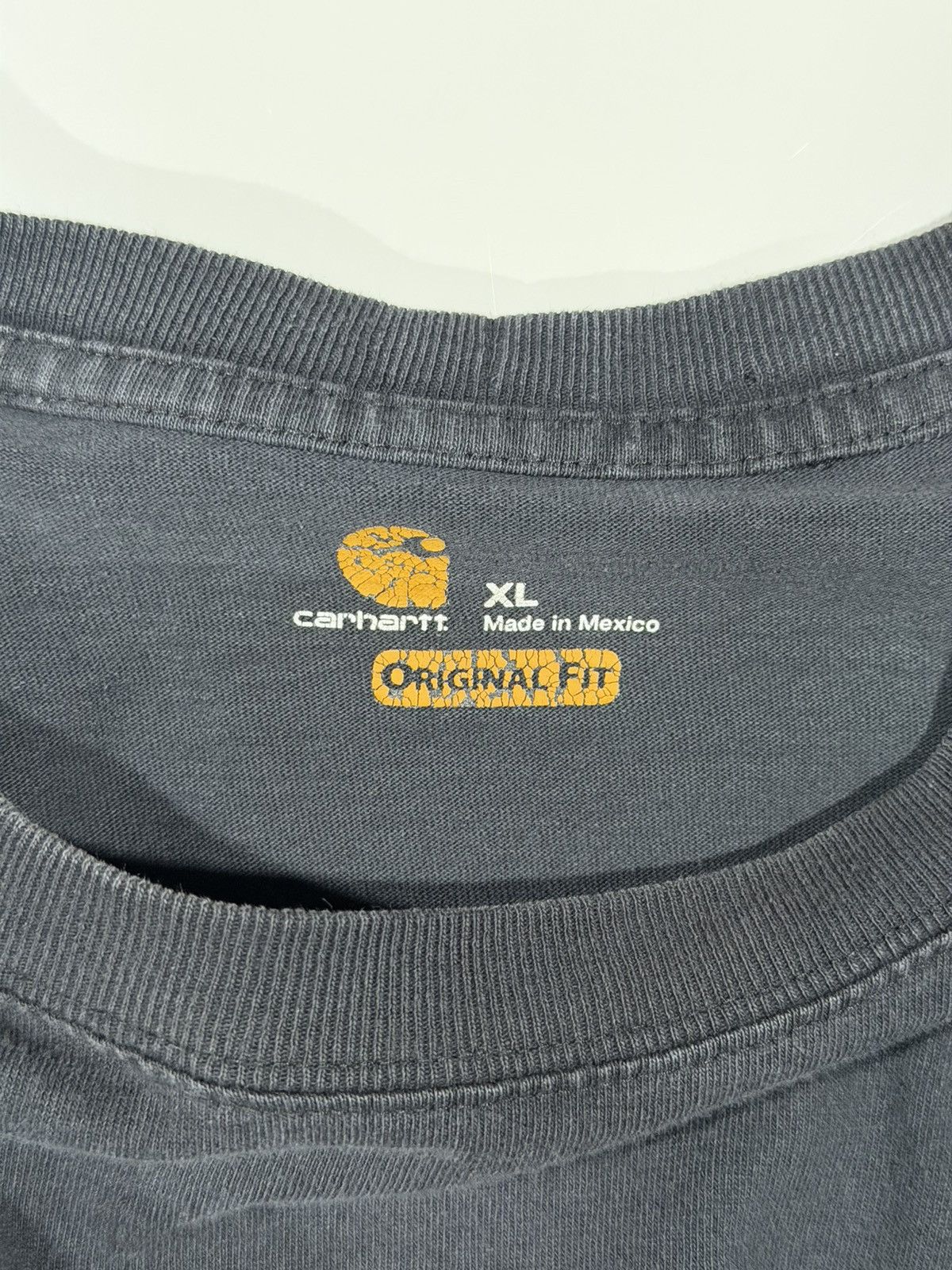 Carhartt 2010s Vintage Carhartt Faded Distressed Paint Long Sleeve XL Size US XL / EU 56 / 4 - 11 Thumbnail