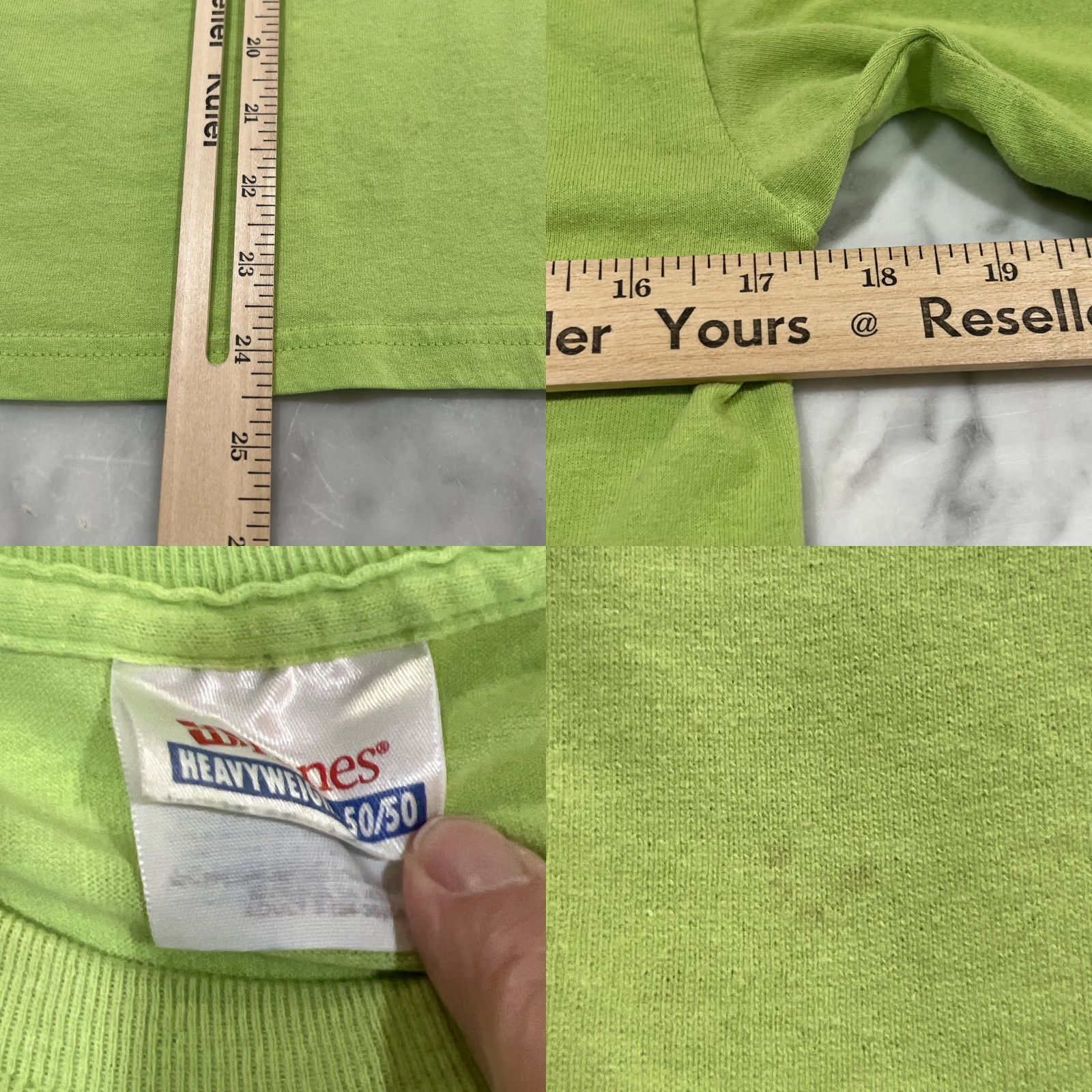 Hanes VINTAGE Hanes Cougars T Shirt Size S Green Logo Men's Short Sleeve Crew Neck Graphic Print - Light stain lower front Size US S / EU 44-46 / 1 - 8 Thumbnail