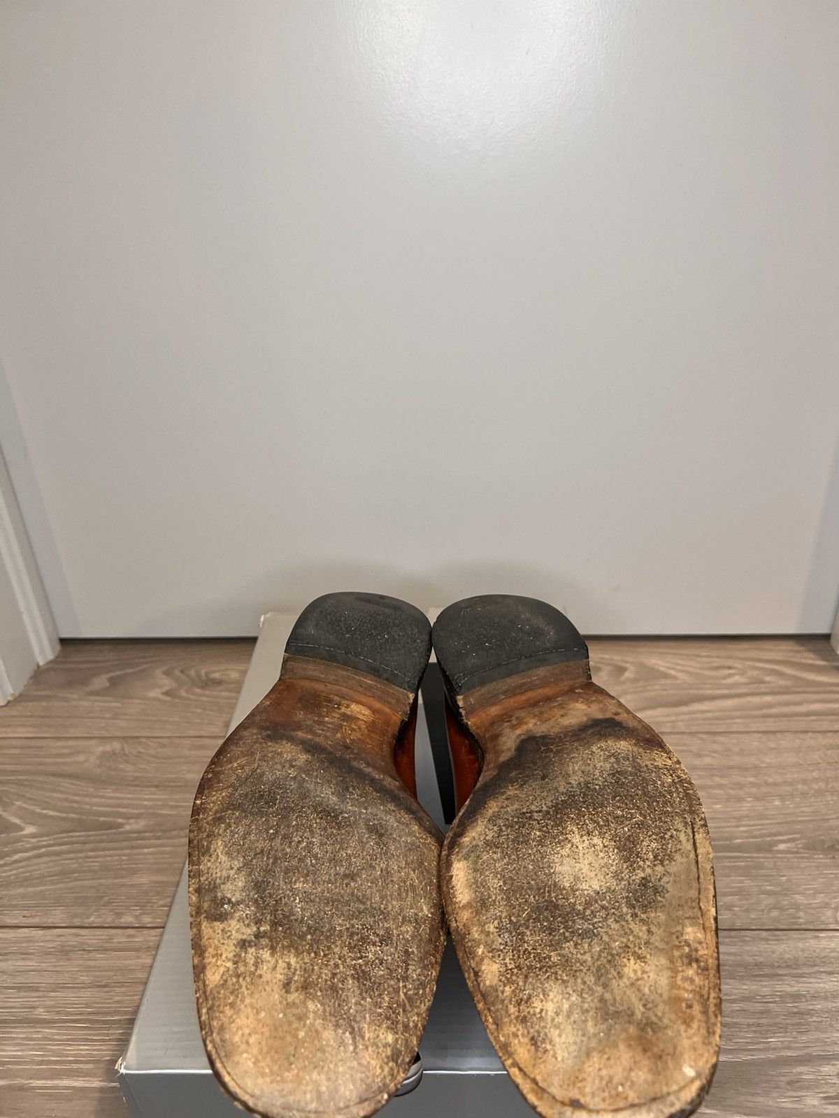 Vintage Vintage brown heeled dress shoes Size US 9 / EU 42 - 3 Thumbnail