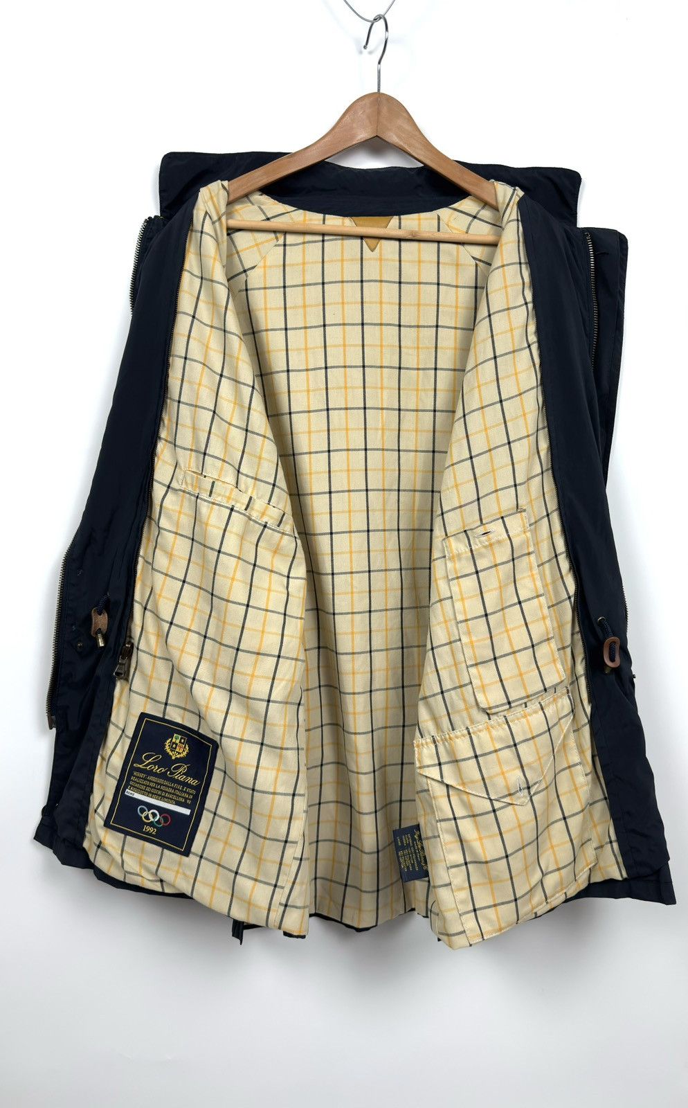 Loro Piana Loro Piana Vintage Navy Horsey Jacket Size US XL / EU 56 / 4 - 11 Thumbnail
