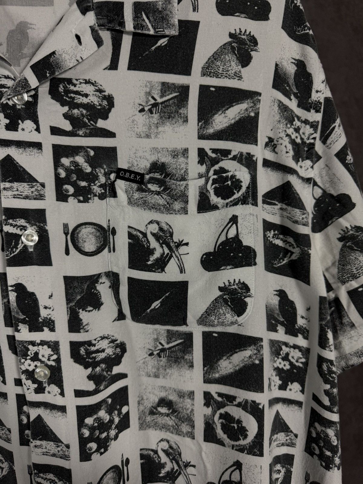 Obey Obey art designer streetwear shirt Size US M / EU 48-50 / 2 - 3 Thumbnail