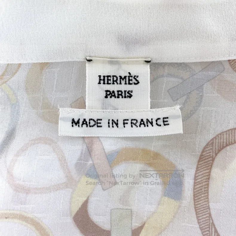 Hermes Hermes Silk Dress Size XXS / US 00 / IT 34 - 7 Thumbnail