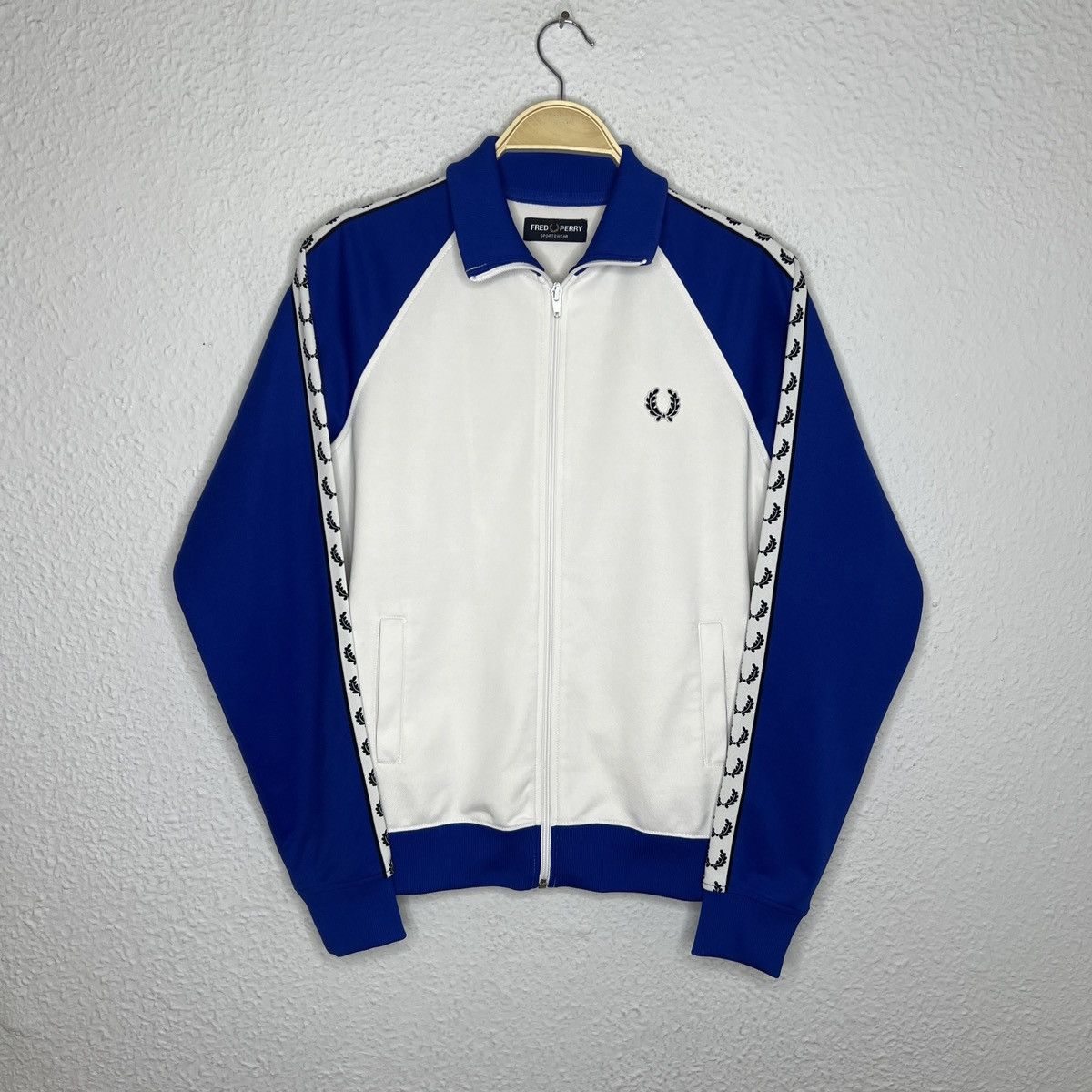 Fred Perry × Streetwear × Vintage Fred Perry Track Jacket 