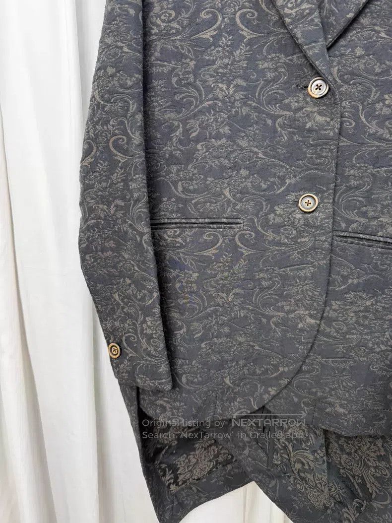 Uma Wang UMA WANG jacquard blazer with intricate pattern design| Size S / US 4 / IT 40 - 6 Thumbnail