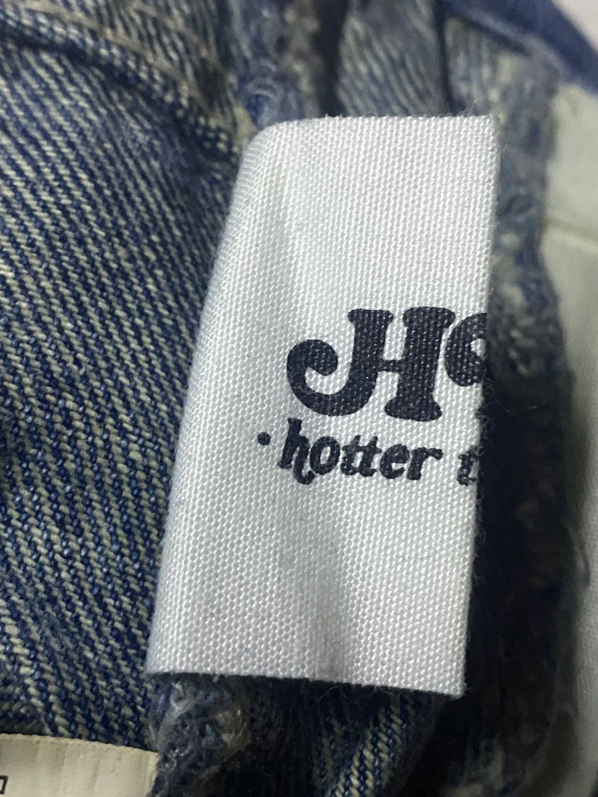 Japanese Brand Hotter Than Hell Wide Leg Zip Panel Jeans Super Statement Size US 30 / EU 46 - 17 Thumbnail