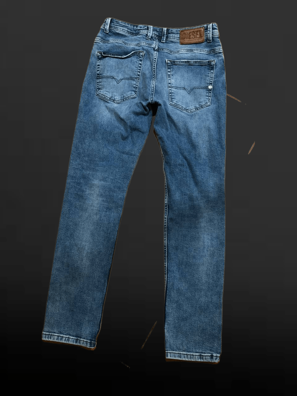 Diesel Vintage Mens Diesel Stretch Slim Tapered Blue Jeans Size US 34 / EU 50 - 1 Thumbnail