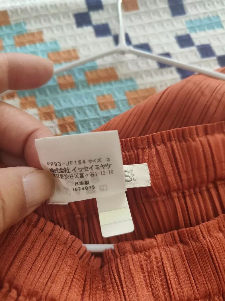 Issey Miyake issey miyake size:3 Red pleated pants Size 42" / US 20 - 4 Thumbnail