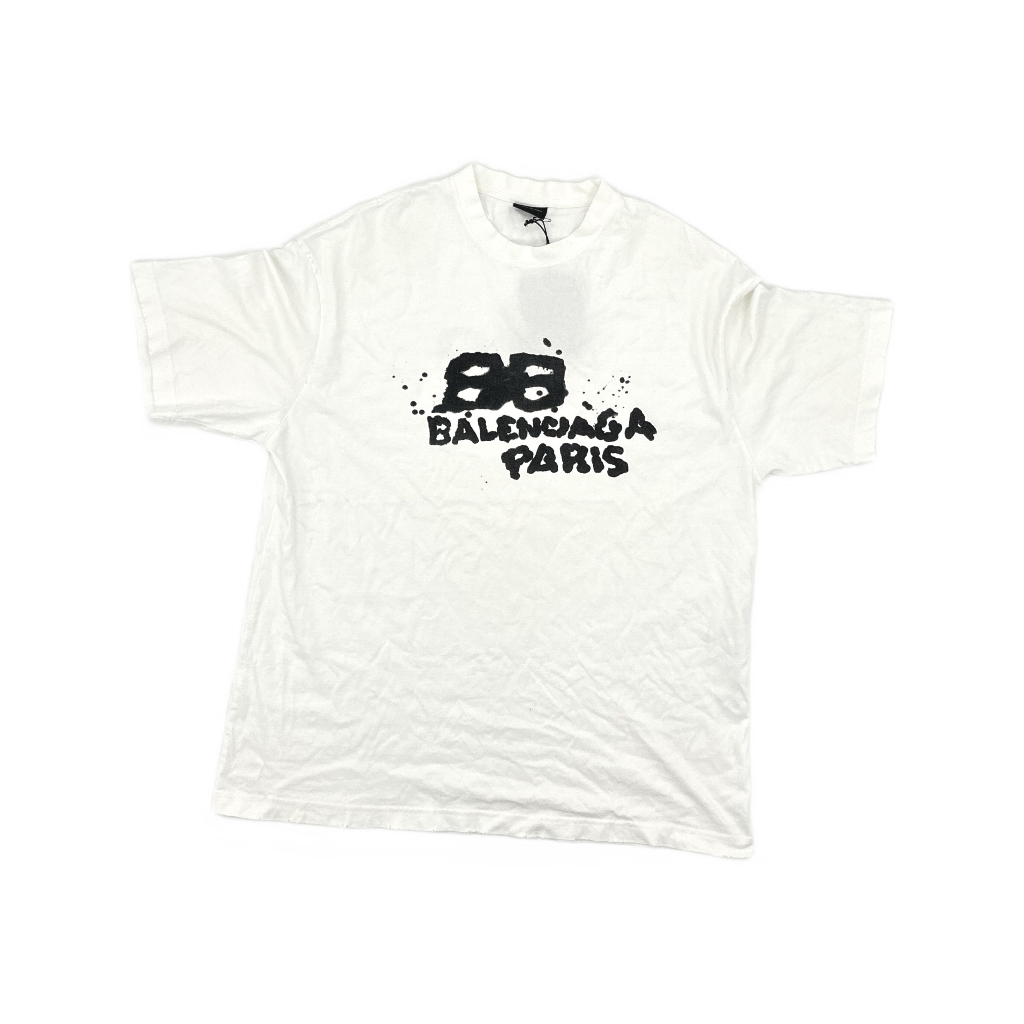 Balenciaga Balenciaga BB Paris Icon Logo T-shirt | Grailed