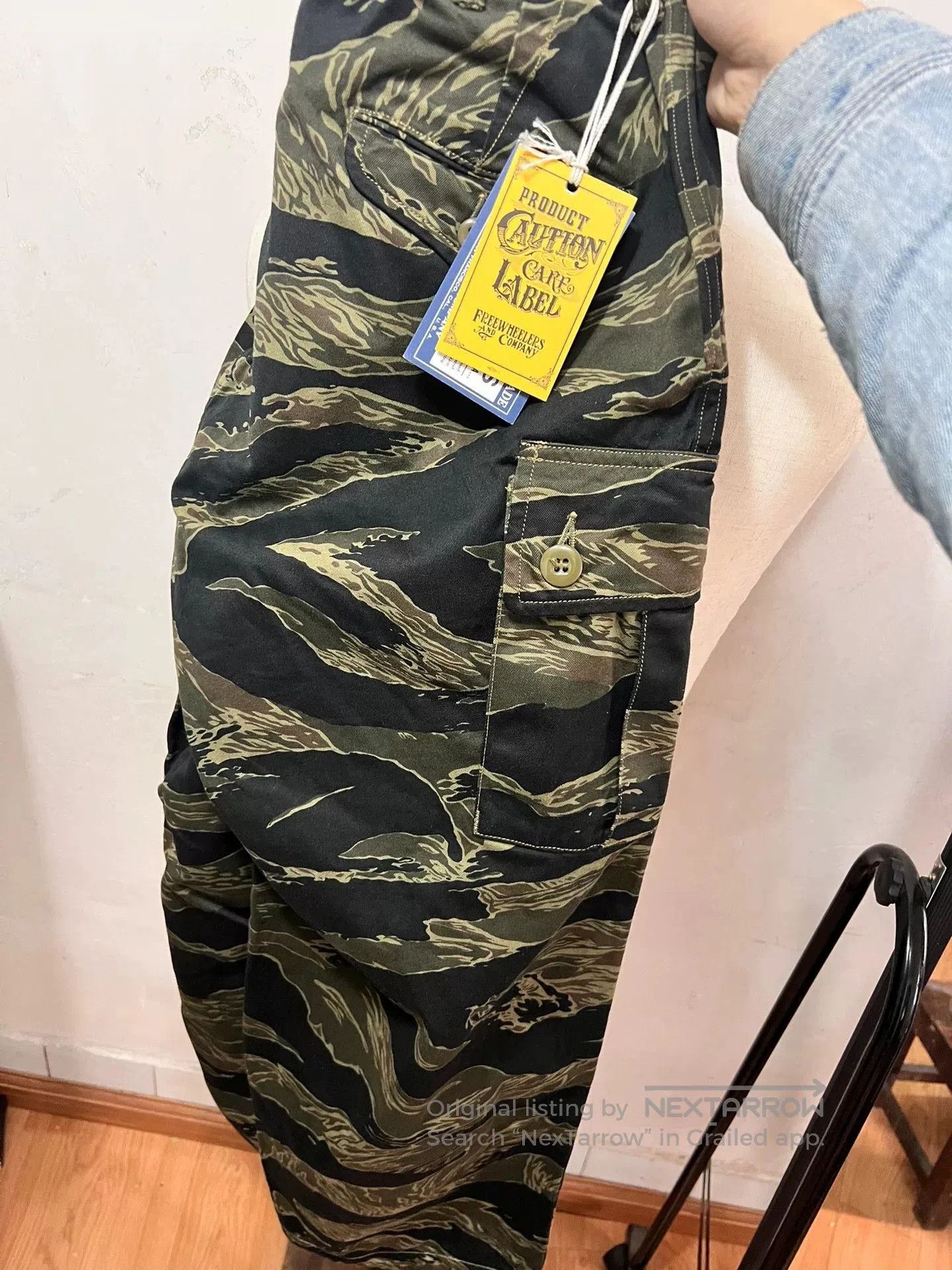 Freewheelers Freewheelers Jungle Fatigues Cargo Pants. Size US 28 / EU 44 - 1 Thumbnail