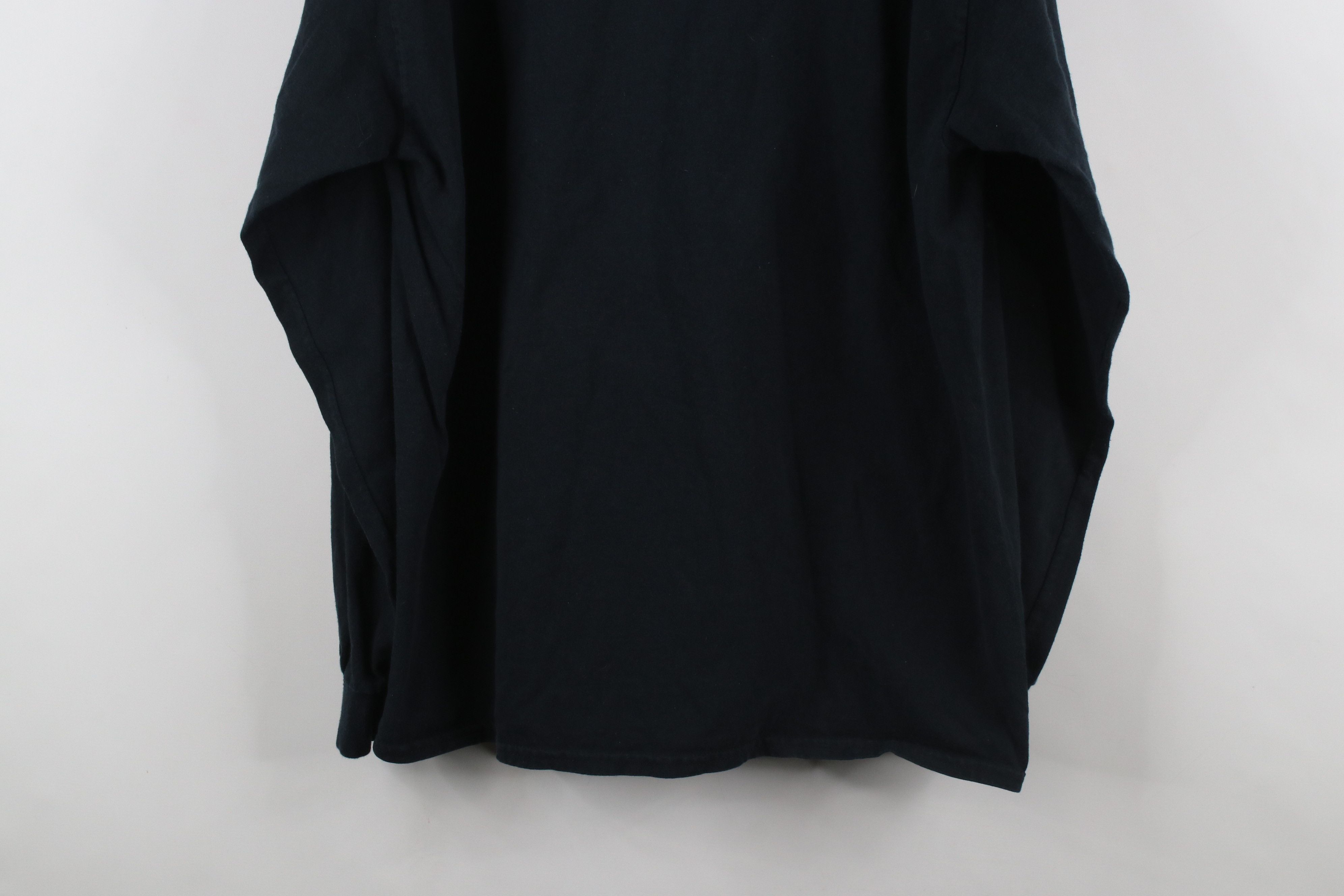 Vintage Vintage 90s Streetwear Long Sleeve T-Shirt Black Cotton Size US XL / EU 56 / 4 - 10 Thumbnail