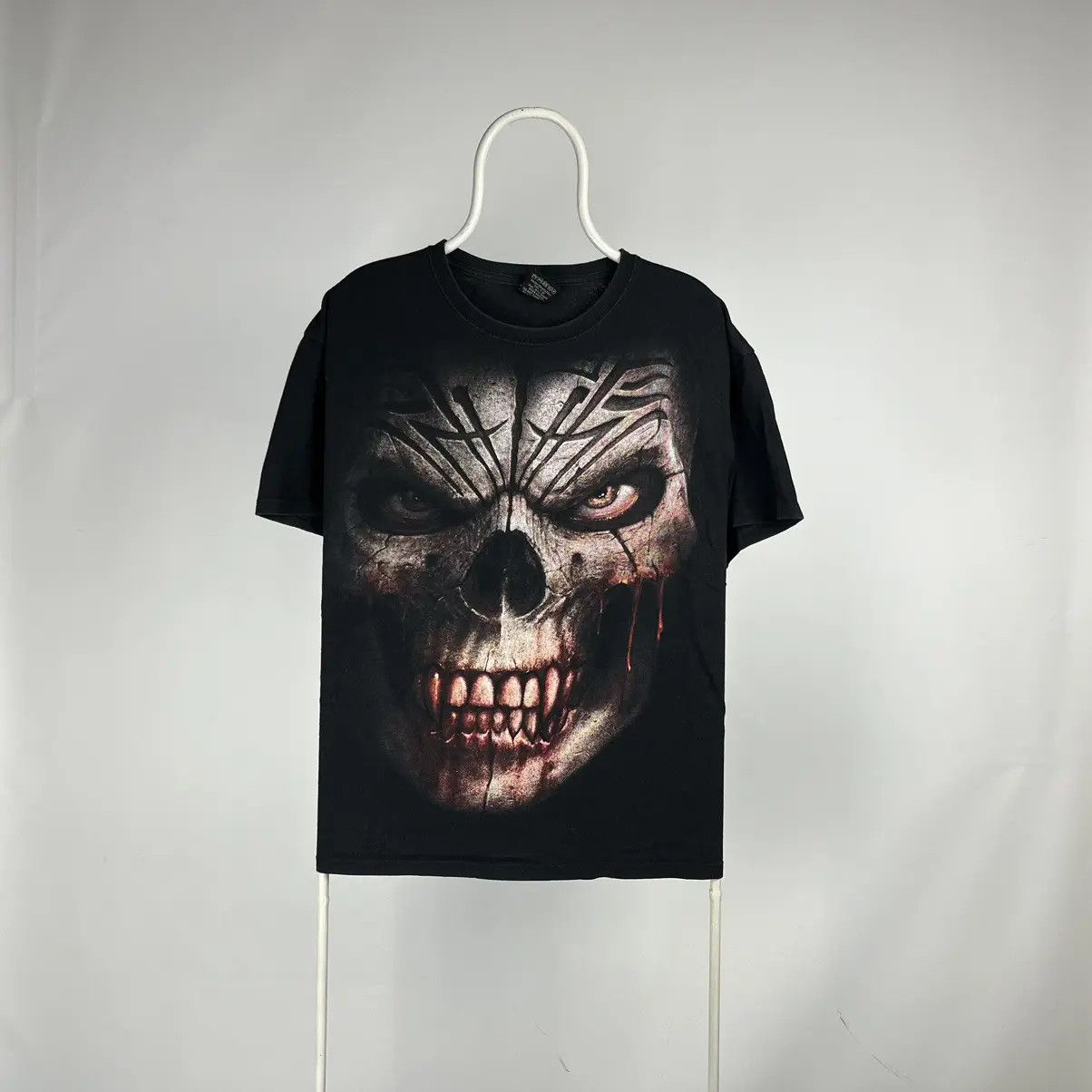 Band Tees Vintage skulls face all print Tshirt size XXLarge Size US XXL / EU 58 / 5 - 1 Thumbnail