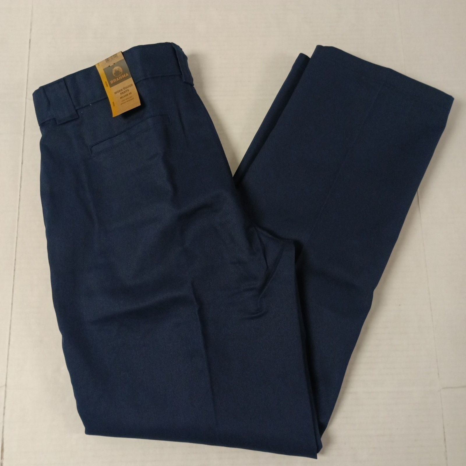 Other Brahma Men's Work Tough Pants Durable Size 36x34 Blue Size US 36 / EU 52 - 1 Thumbnail