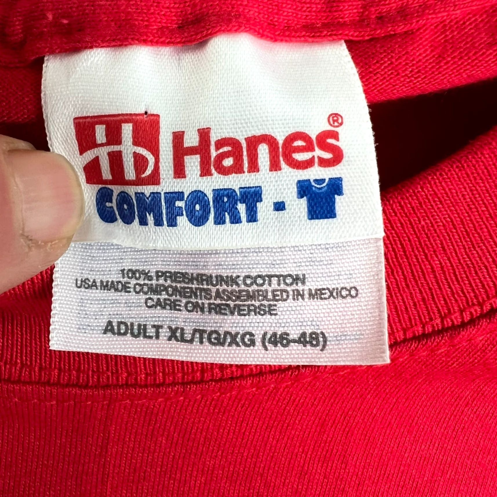 Hanes VINTAGE Hanes San Diego Zoo T-Shirt Adult XL Cotton Red Animals Nature Zoo 2000s Men Size US XL / EU 56 / 4 - 5 Thumbnail