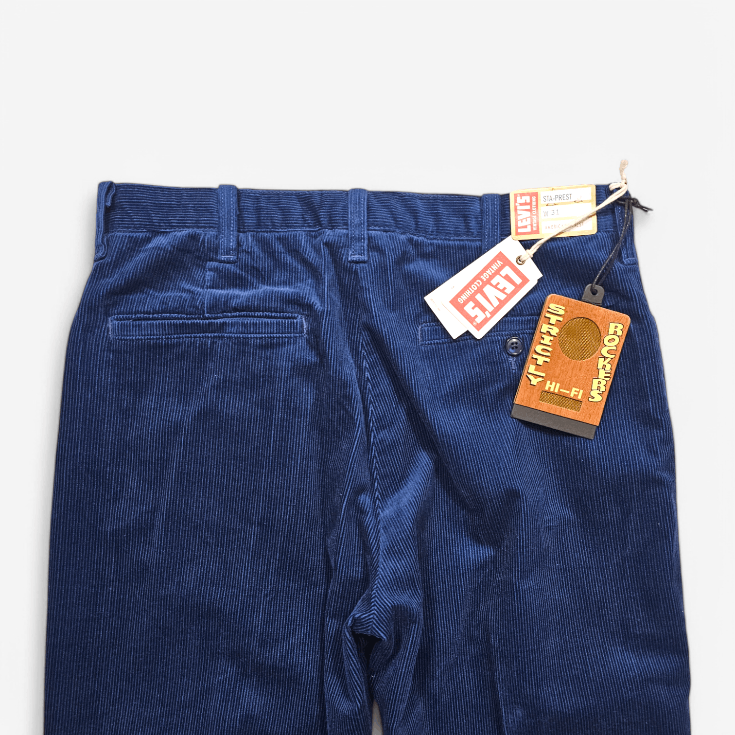 Levi's Vintage Clothing NWT LVC Levi's Vintage Clothing Sta Prest Corduroy Pants Size US 31 - 8 Thumbnail