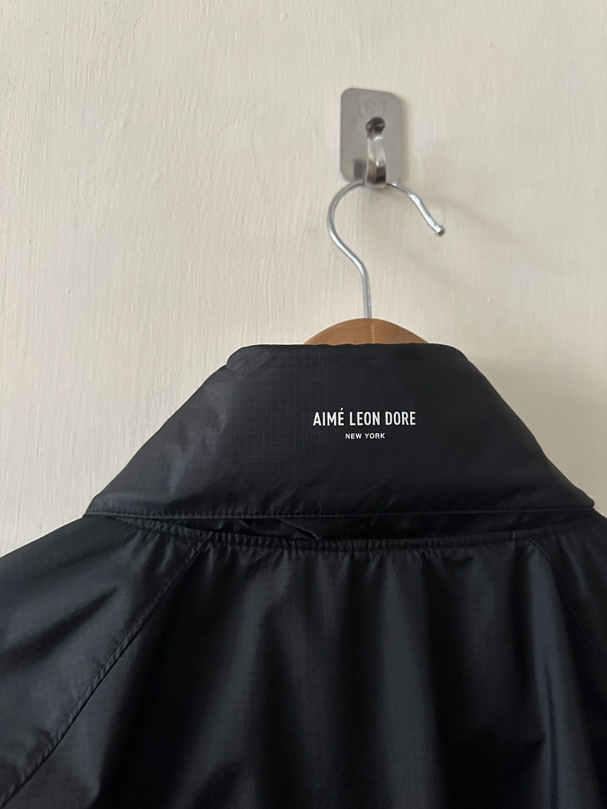 Aime Leon Dore Aime Leon Dore SS25 black micro logo nylon jacket Size US L / EU 52-54 / 3 - 5 Thumbnail