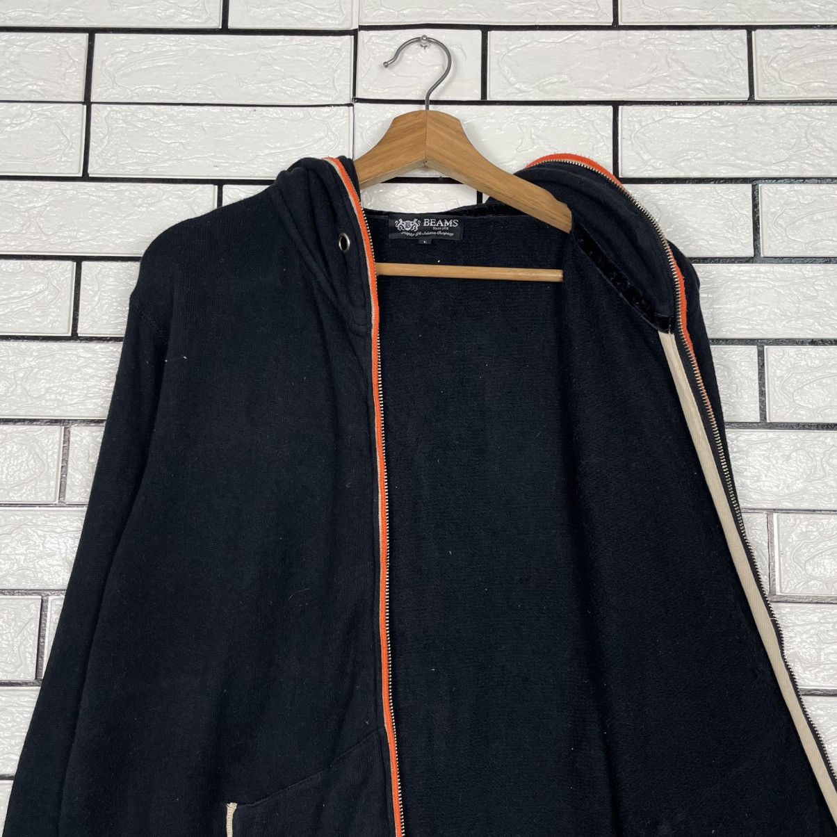 Beams Japan Beams Japan Zipper Hoodie Size US L / EU 52-54 / 3 - 11 Thumbnail