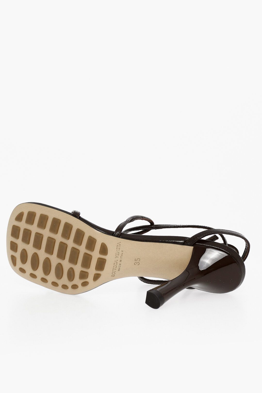 og1mm0524 Leather The Line Mules in Brown