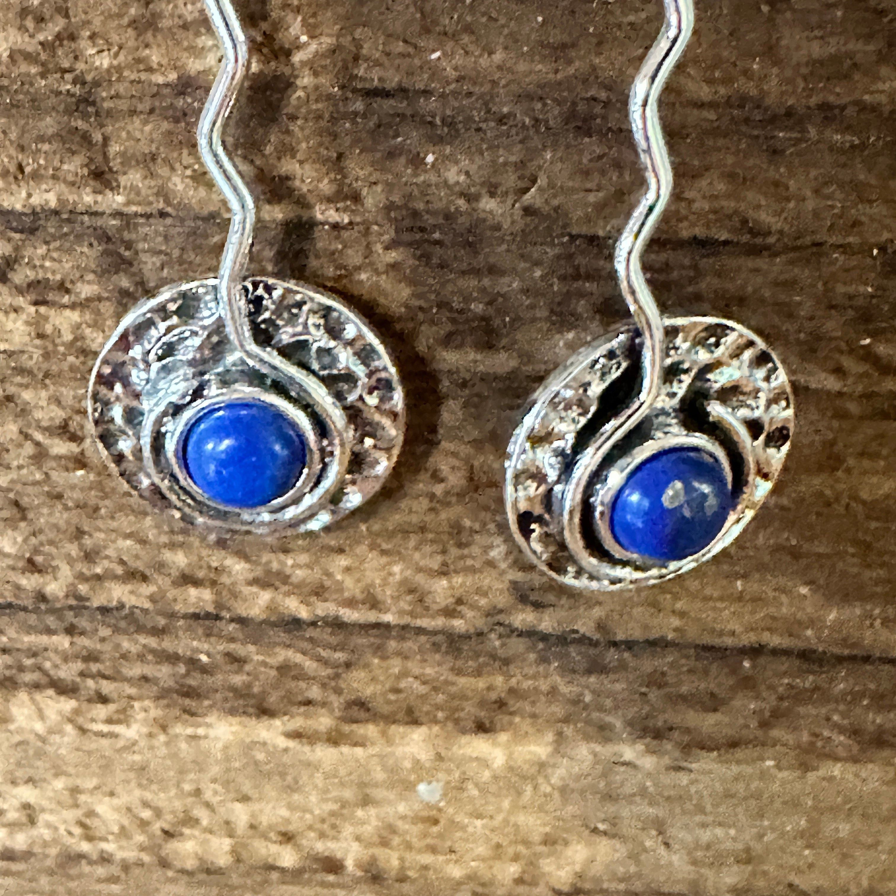 Other Boho Native American Navajo Dangle Wire Earrings, Turquoise Size ONE SIZE - 4 Thumbnail