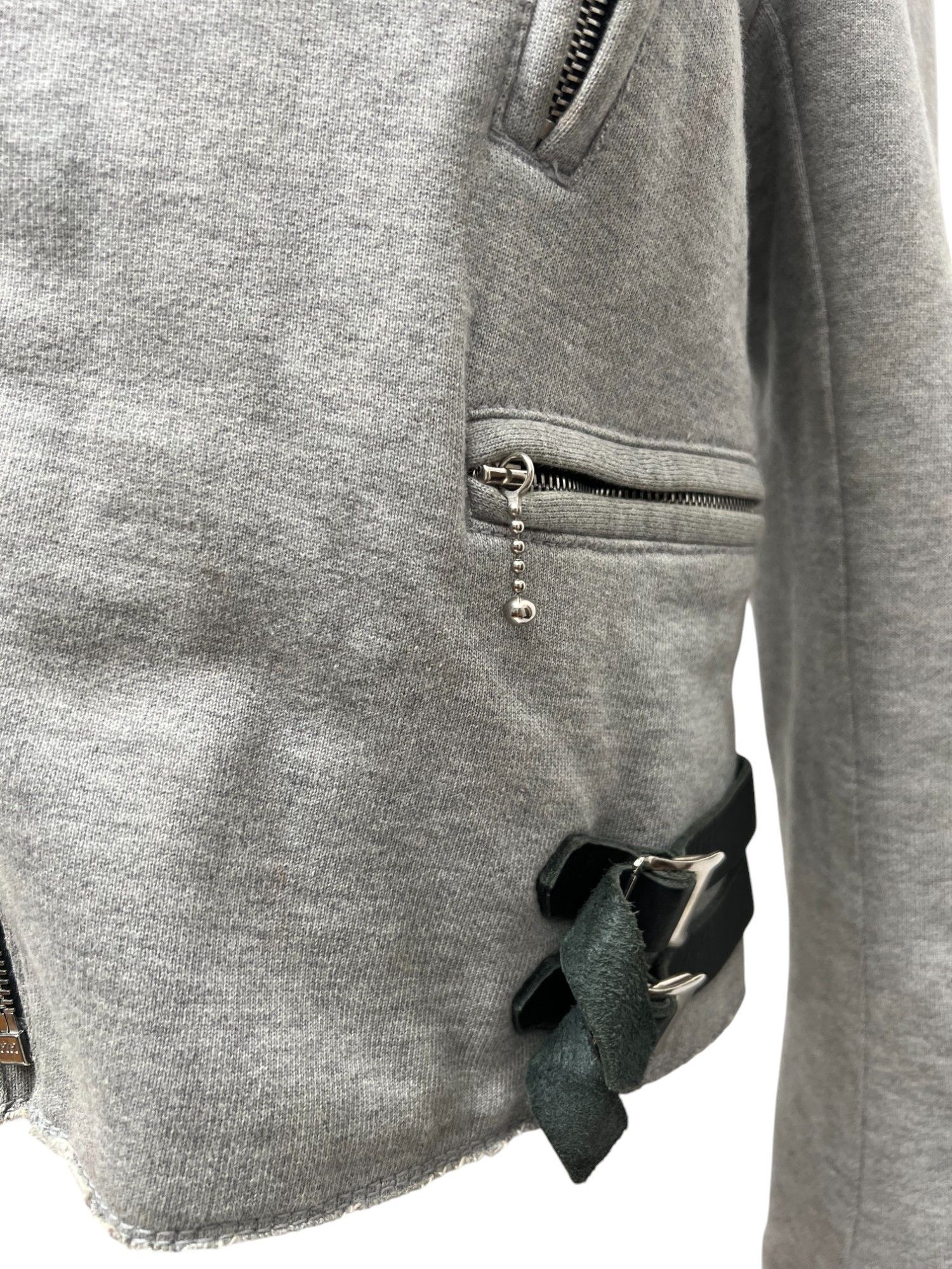 Junya Watanabe Junya Watanabe S/S 2007 Studded Grey Aviator Cotton Jacket Size US M / EU 48-50 / 2 - 7 Thumbnail