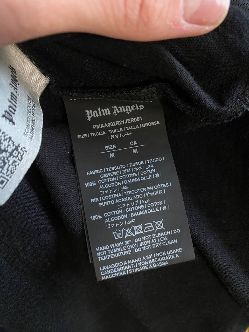 Palm Angels 👕 Palm Angels Tee — Iconic Streetwear Statement Size US M / EU 48-50 / 2 - 6 Thumbnail