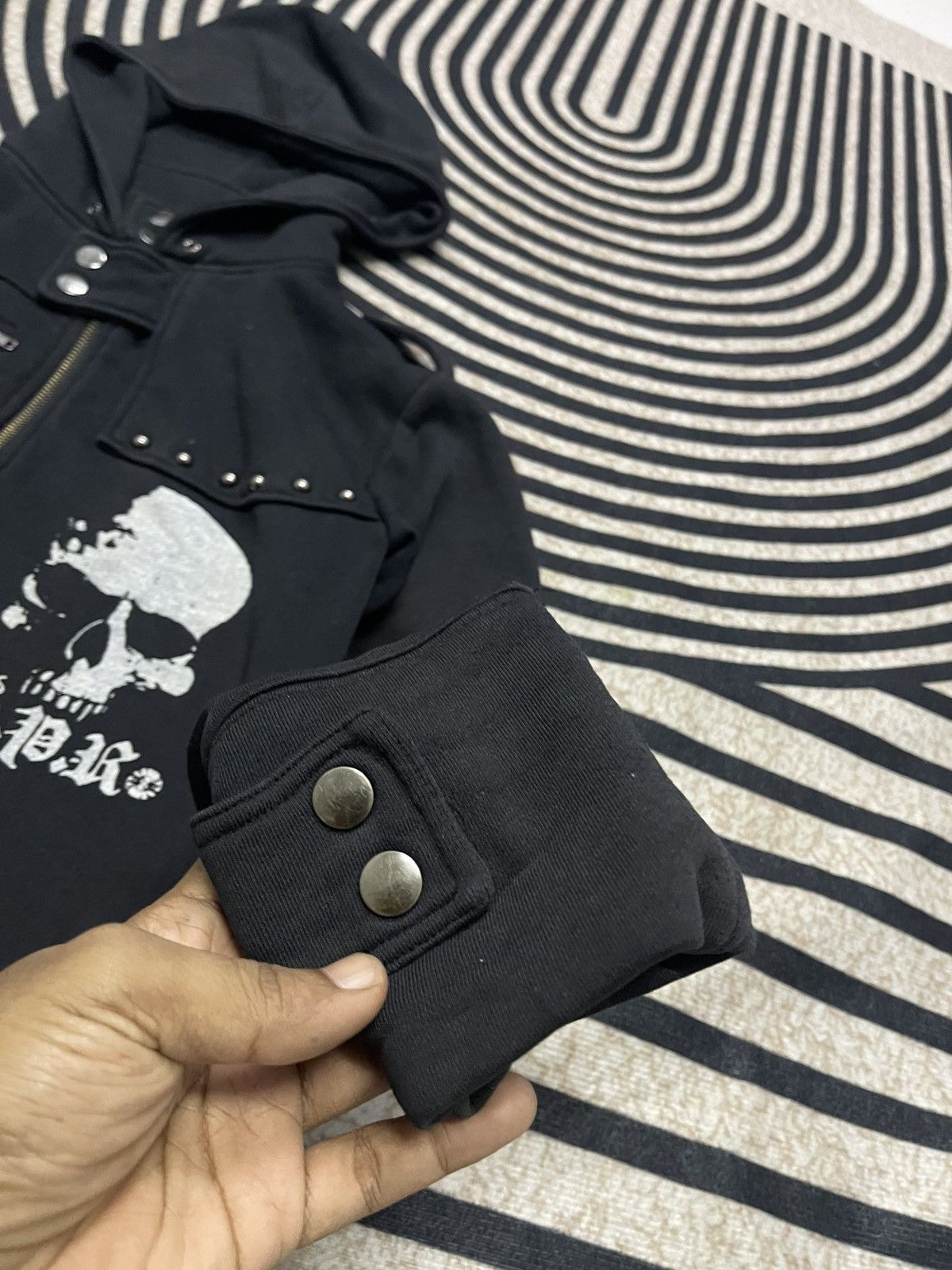 Sex Pot ReVeNGe Y2K SEXPOT REVENGE BESTIAL PUNKER SKULL PARKA HOODIE Size US S / EU 44-46 / 1 - 6 Thumbnail