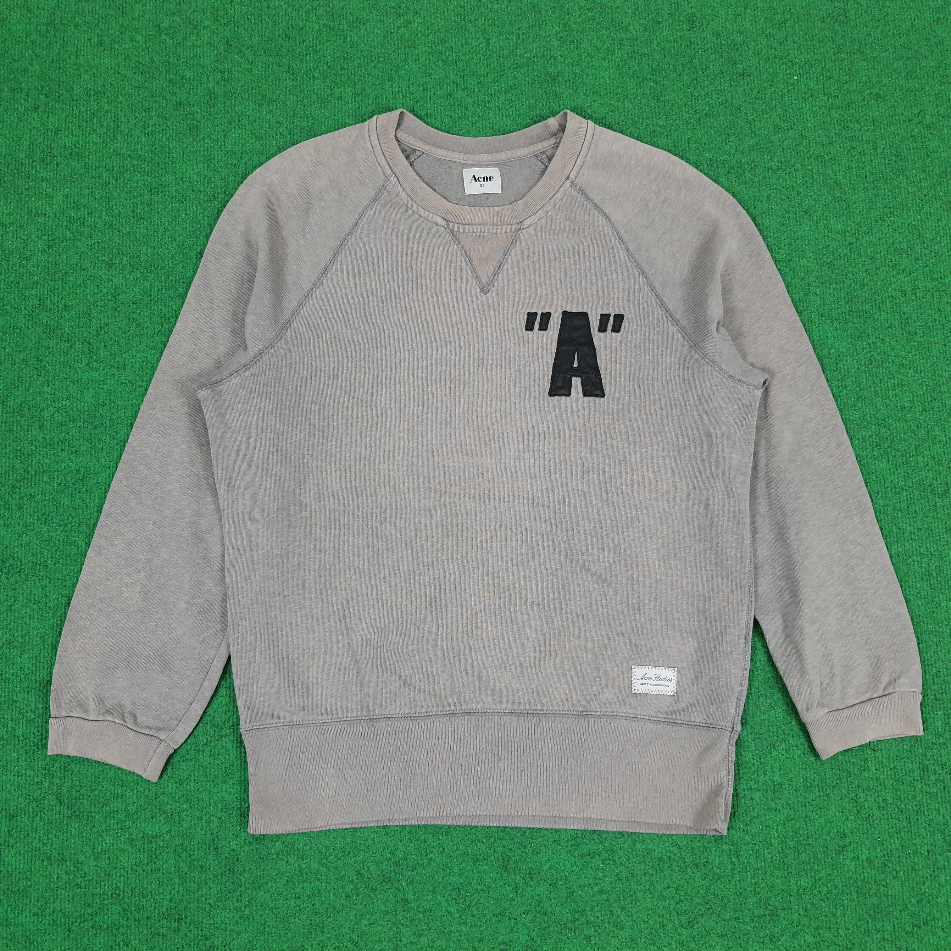 Acne Studios Vintage Acne Studio "A" Designer Sweatshirt Size US M / EU 48-50 / 2 - 1 Thumbnail